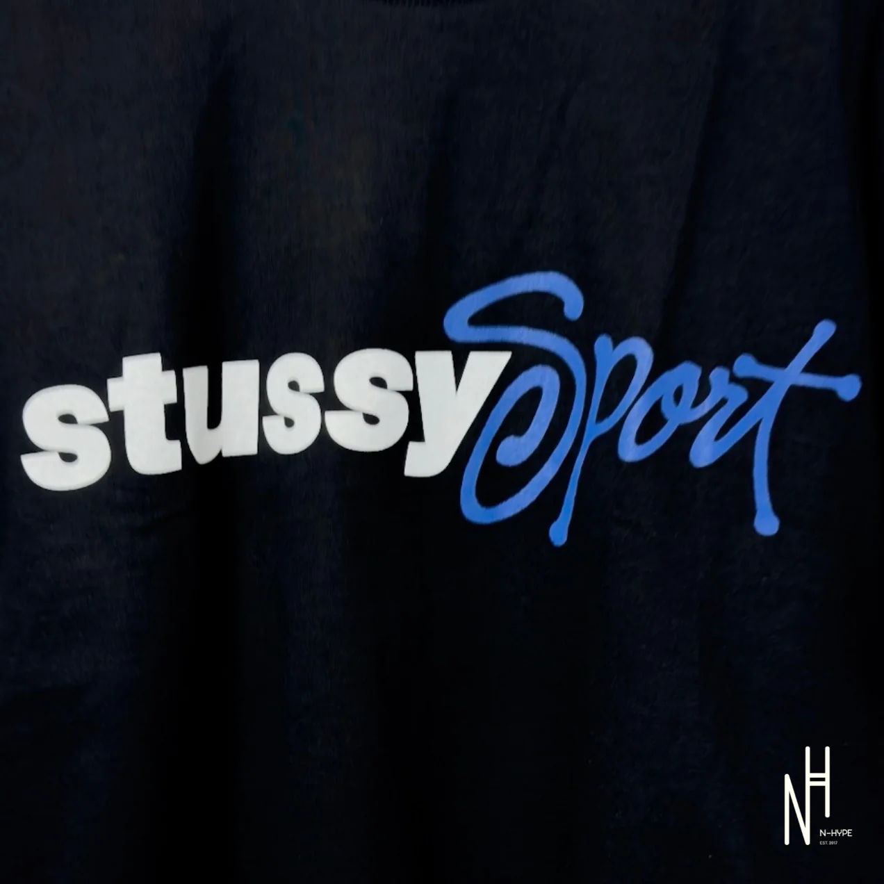 Stussy Sport Script Tee Black - Image 3