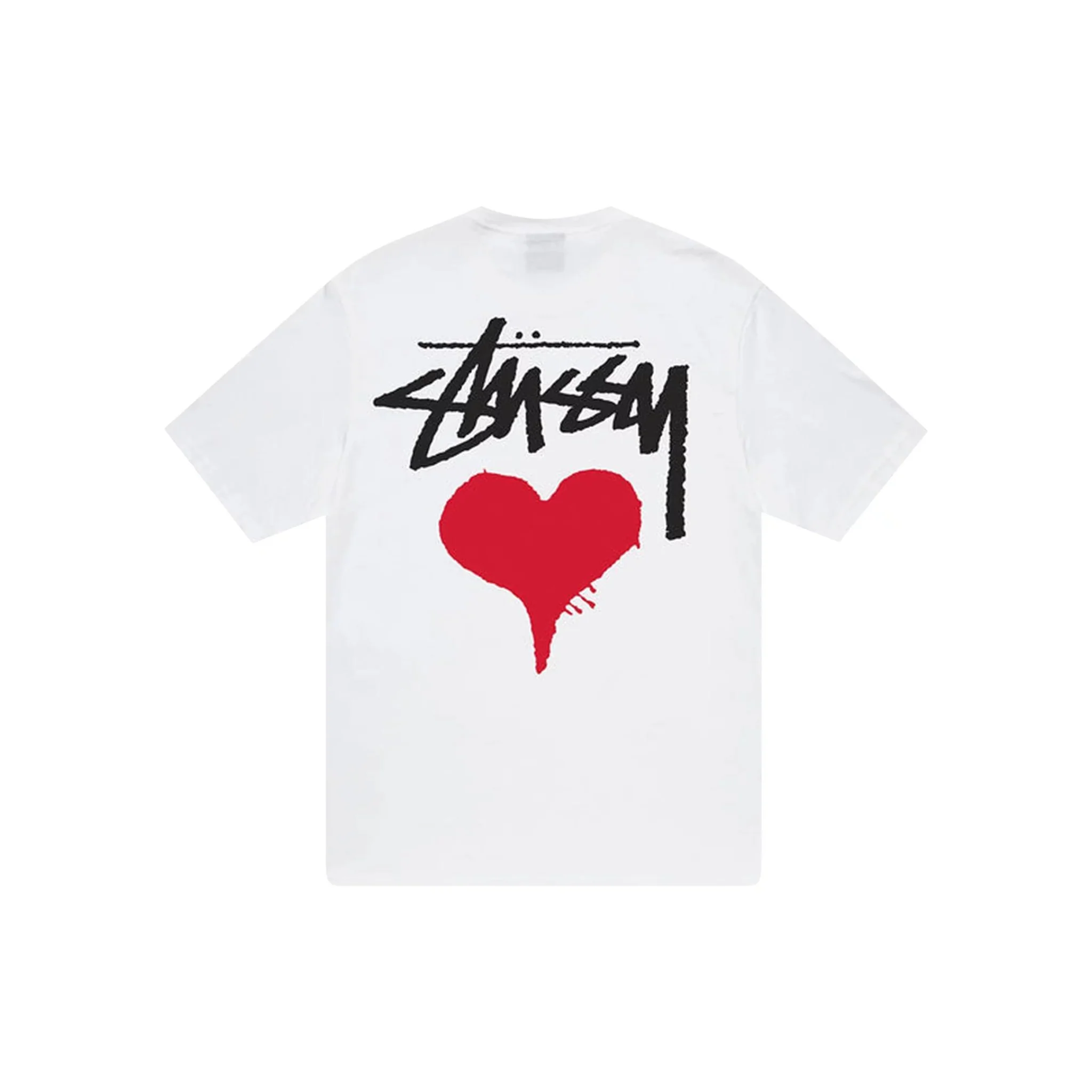 Stussy Stock Heart Tee White - Image 2