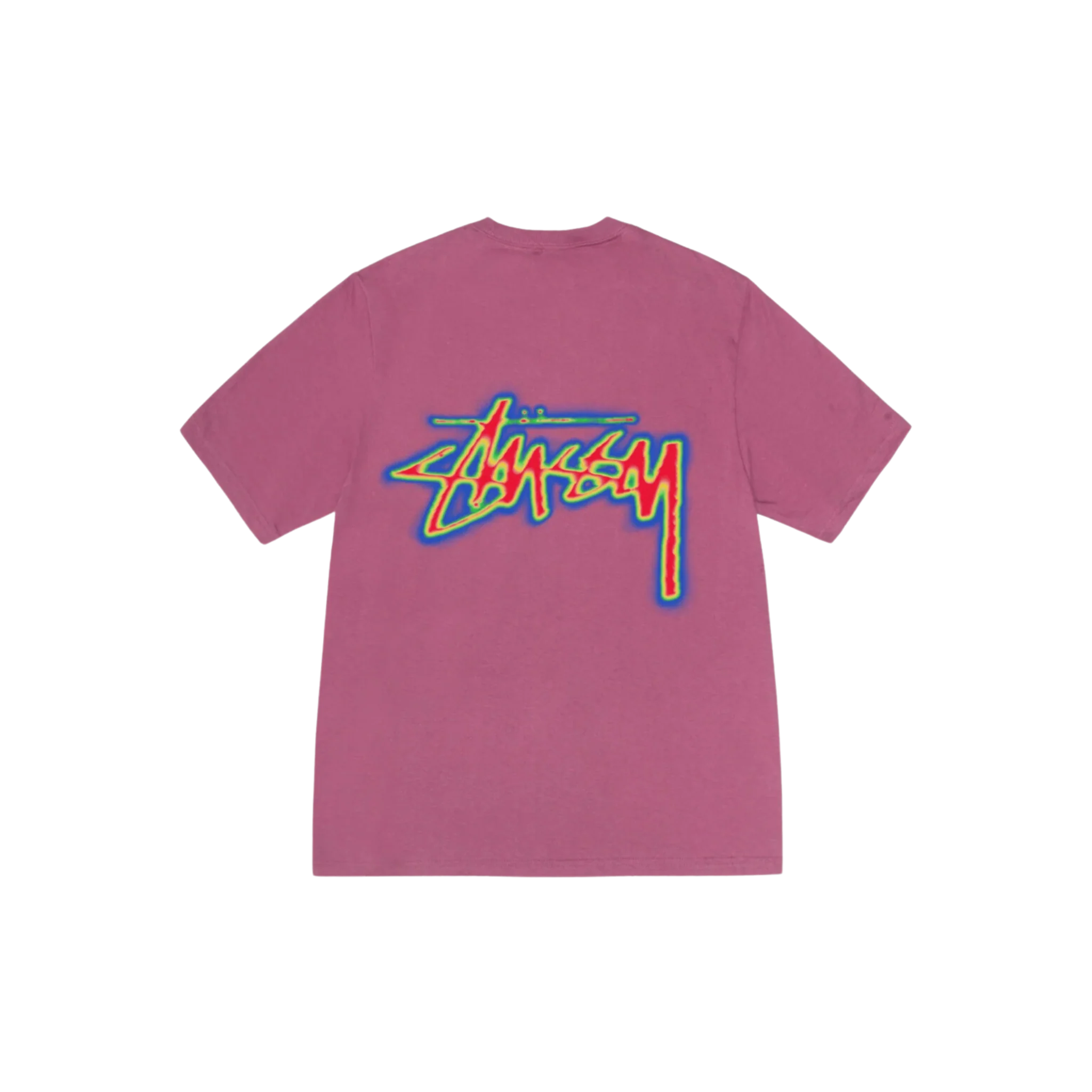 STÜSSY Thermal Stock Tee Berry - Image 2