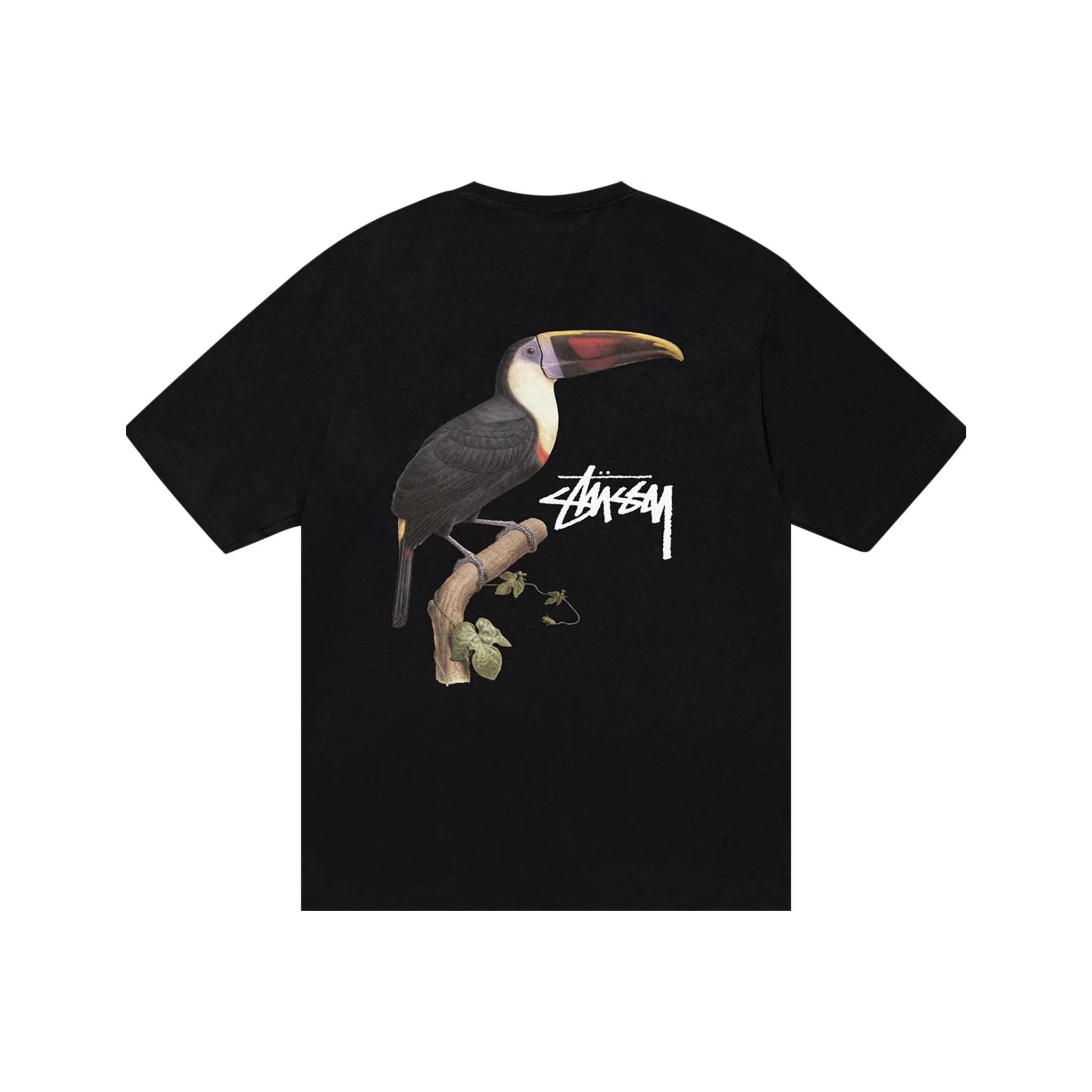 Stussy Toucan Tee Black - Image 2