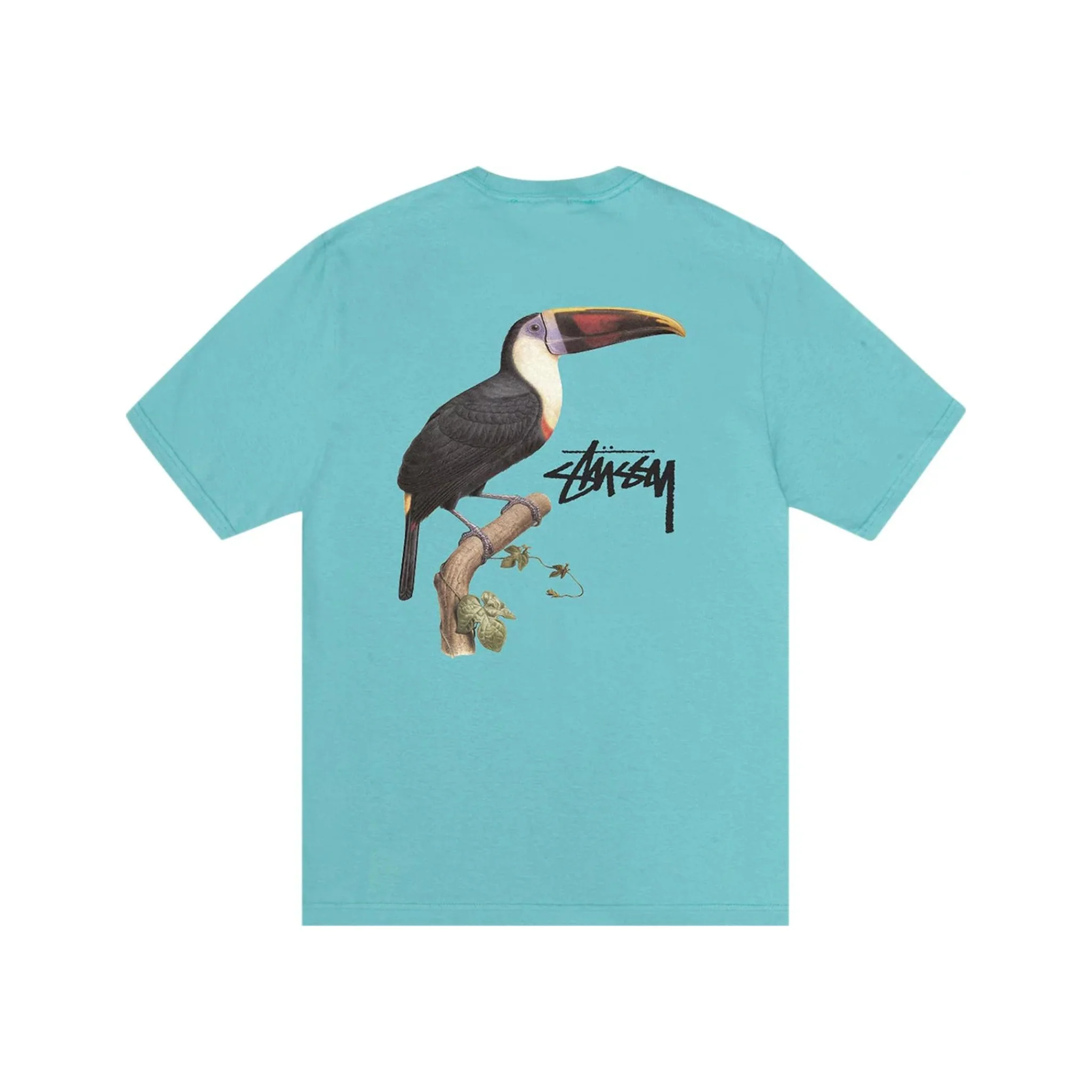 Stussy Toucan Tee Ocean - Image 2