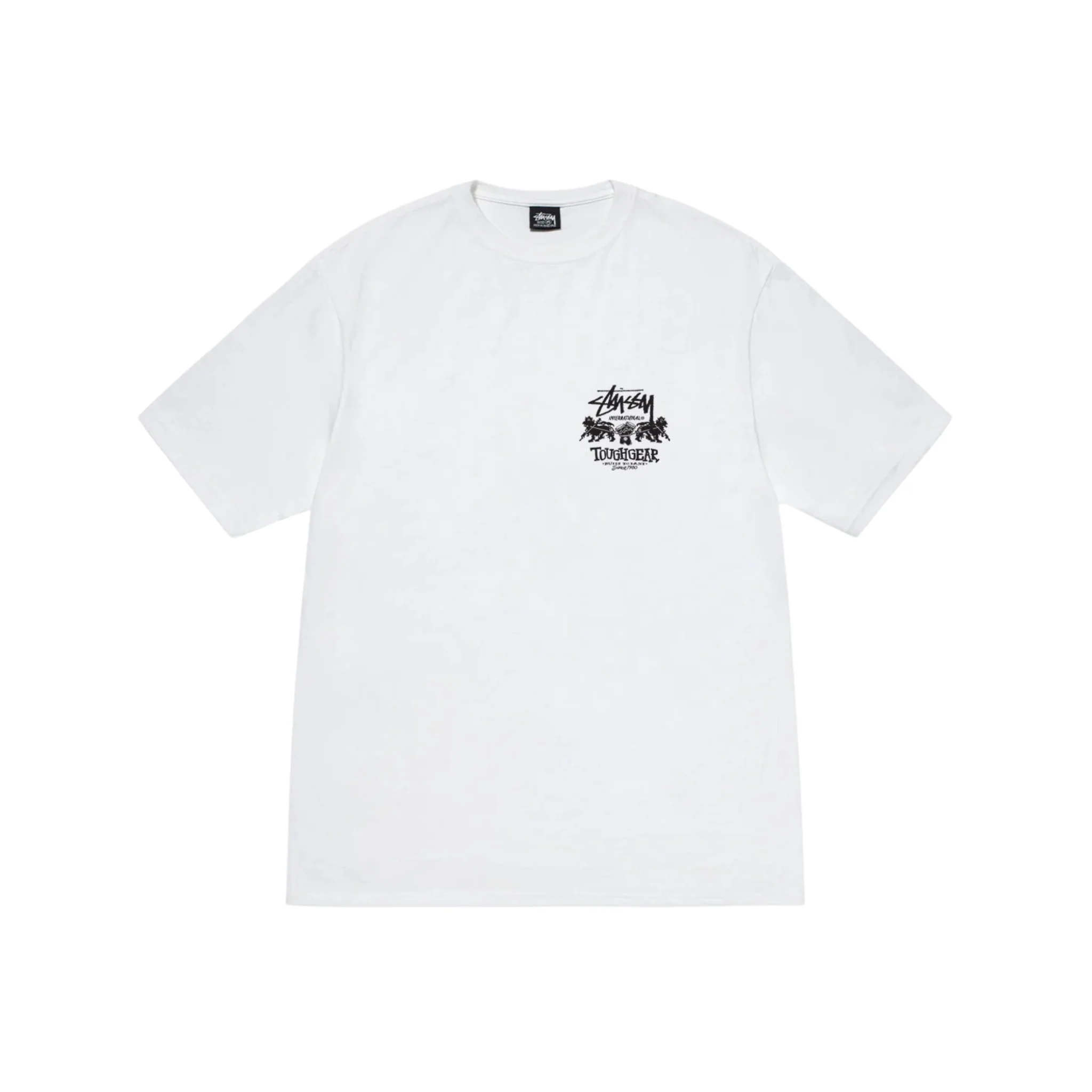 Stussy Tough Gear International Tee White - Image 2