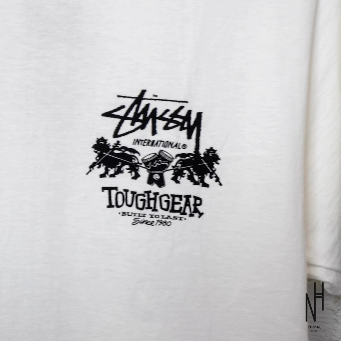 Stussy Tough Gear International Tee White - Image 4