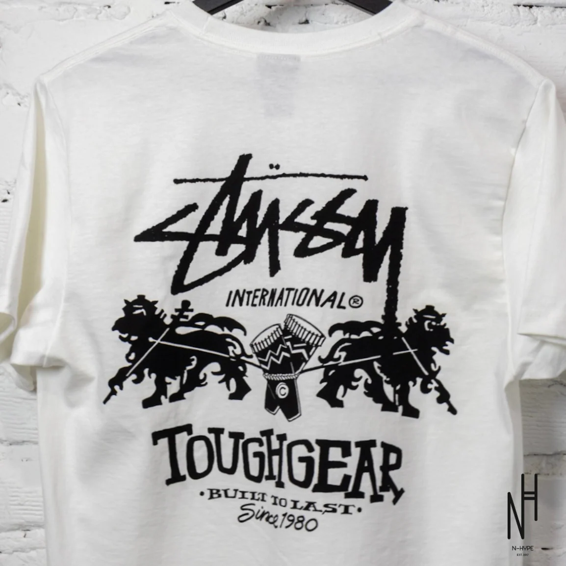Stussy Tough Gear International Tee White - Image 6