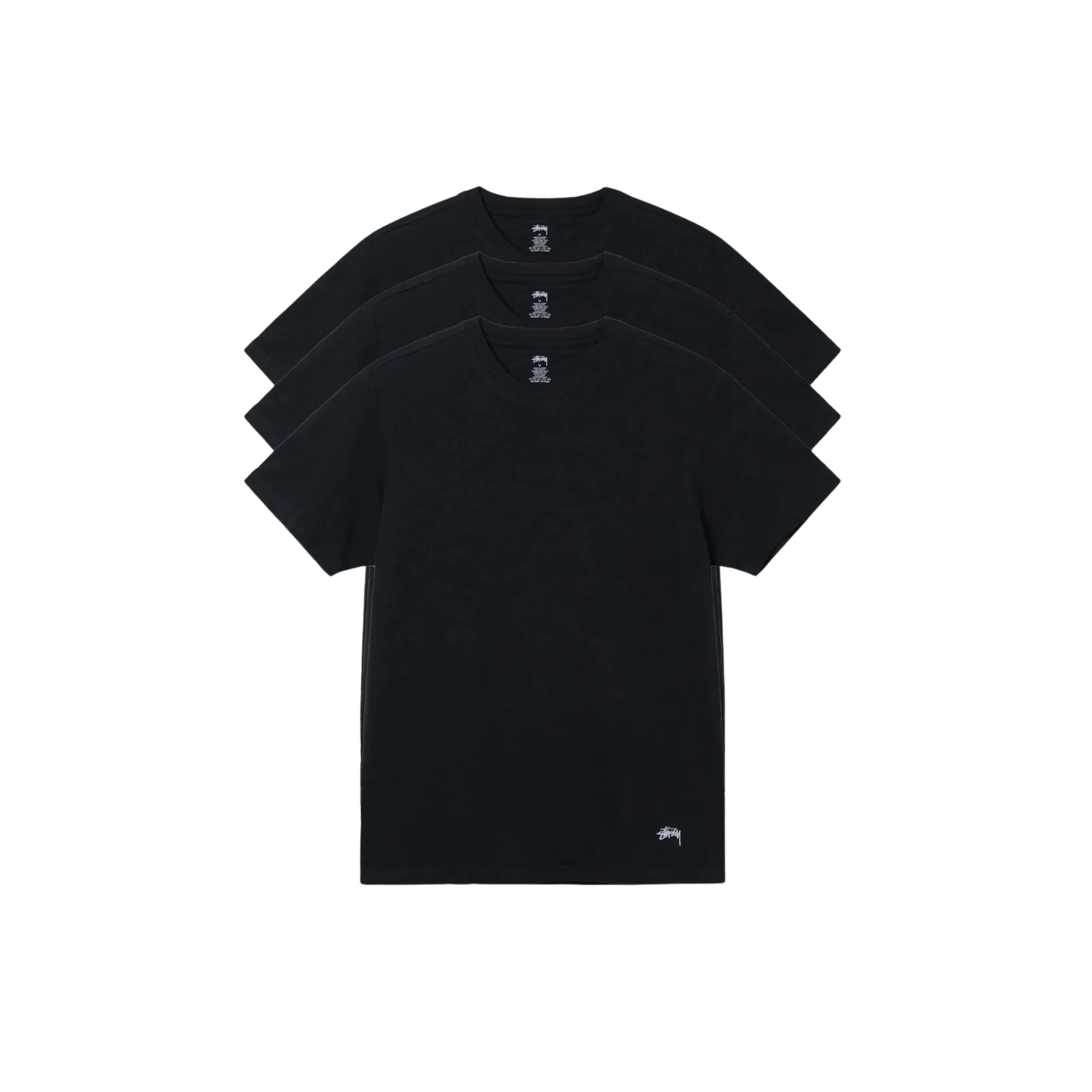 STÜSSY UNDERSHIRT BASIC Black