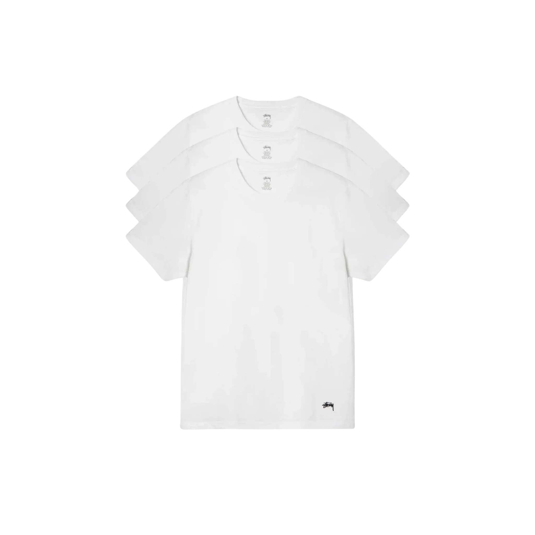 STÜSSY UNDERSHIRT BASIC White