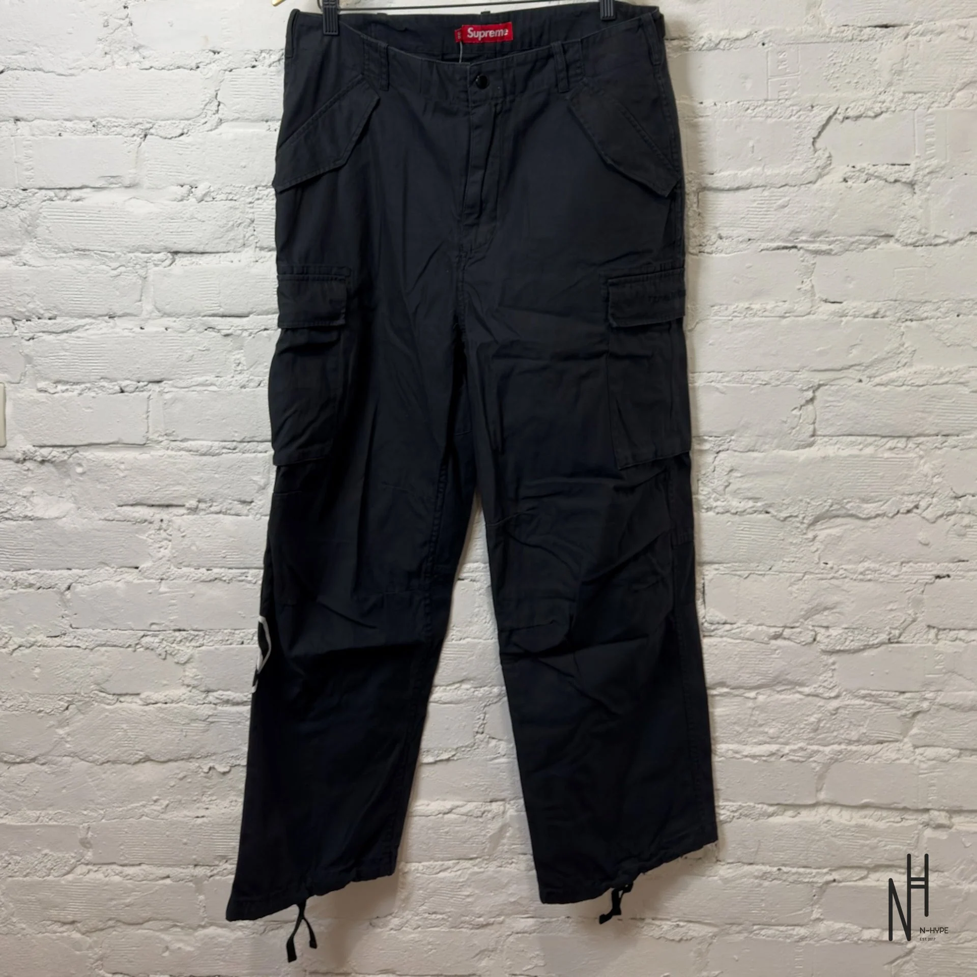 Supreme Aphex Twin Alpha Industries Cargo Pant Black