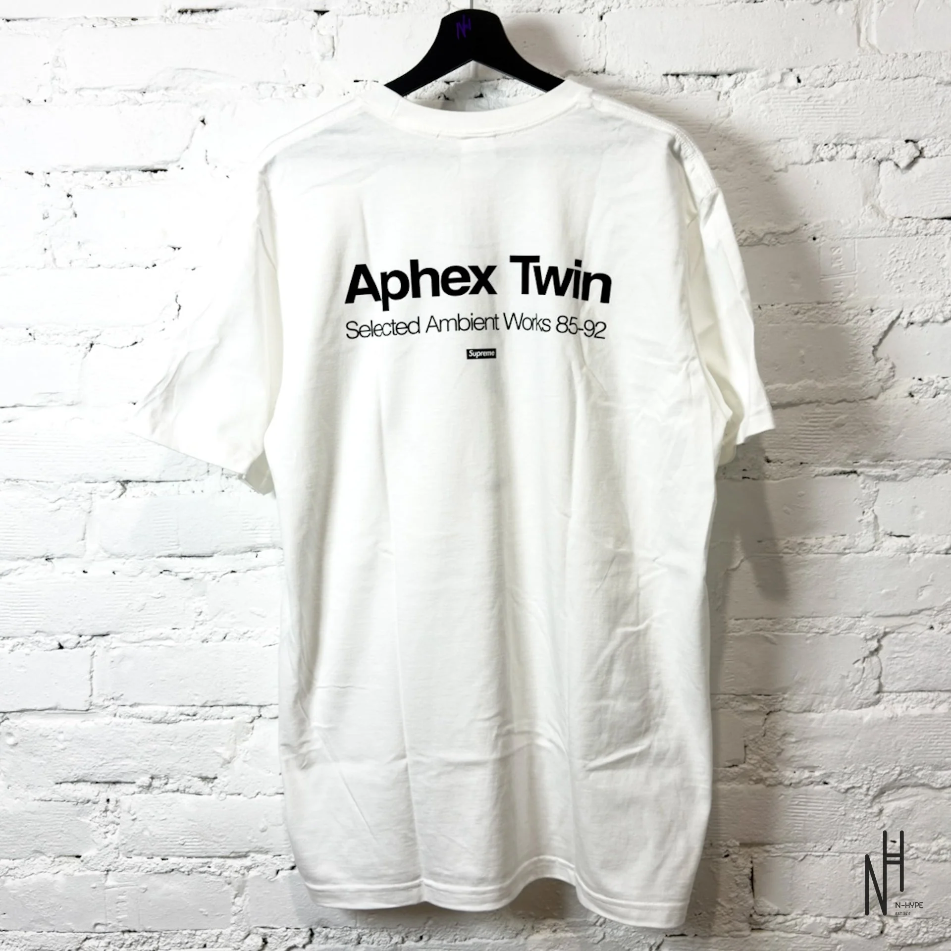Supreme Aphex Twin Ambient Works Tee White - Image 4