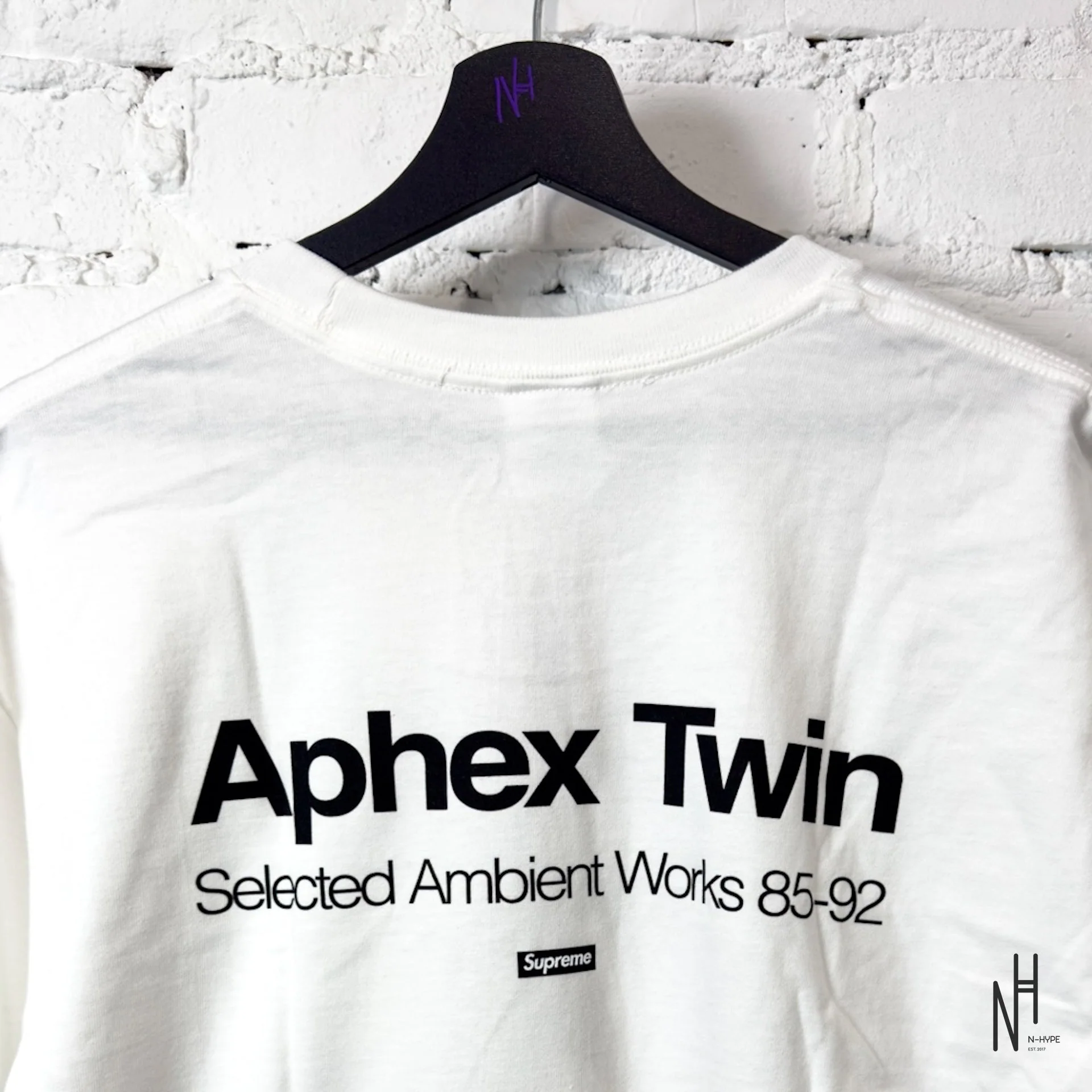 Supreme Aphex Twin Ambient Works Tee White - Image 5