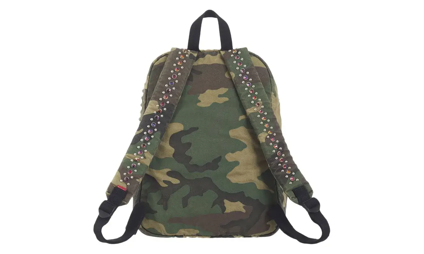 Supreme b.b. Simon Denim Backpack Woodland Camo - Image 2