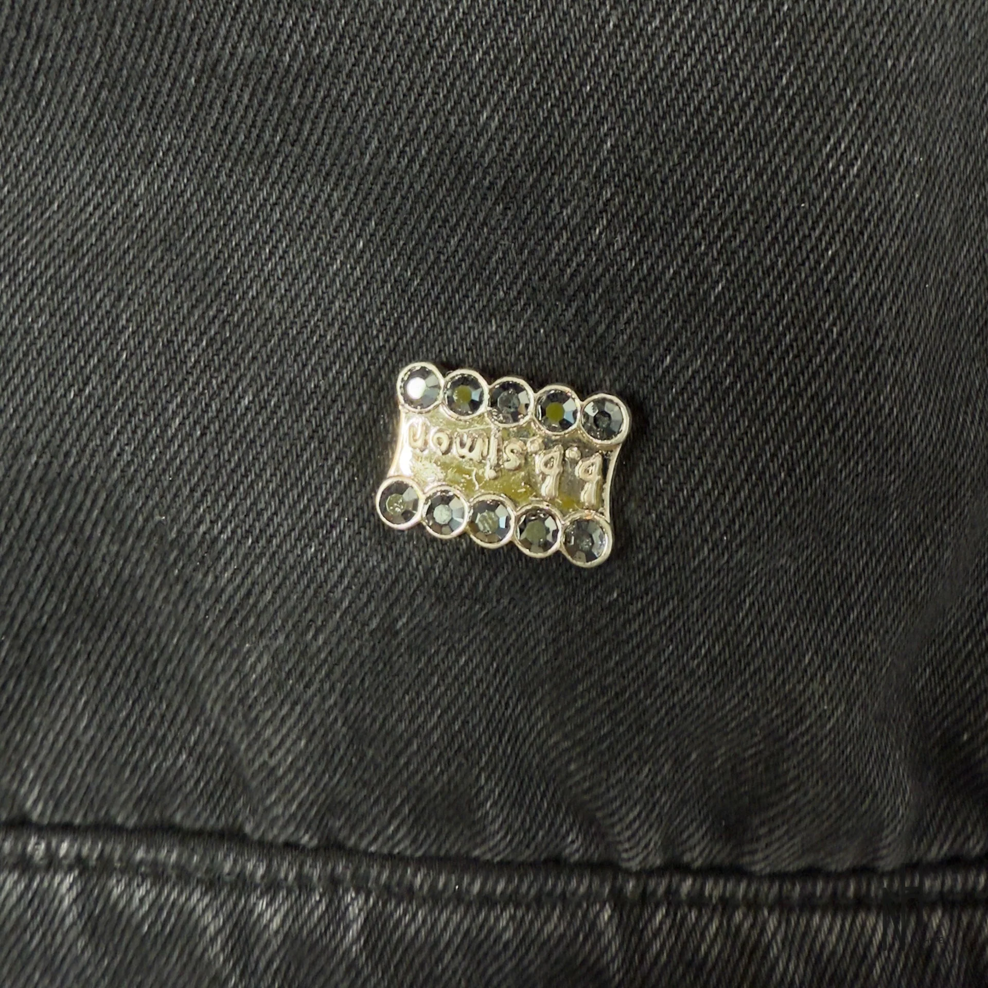 Supreme b.b. Simon Denim Tote Bag Black - Image 5