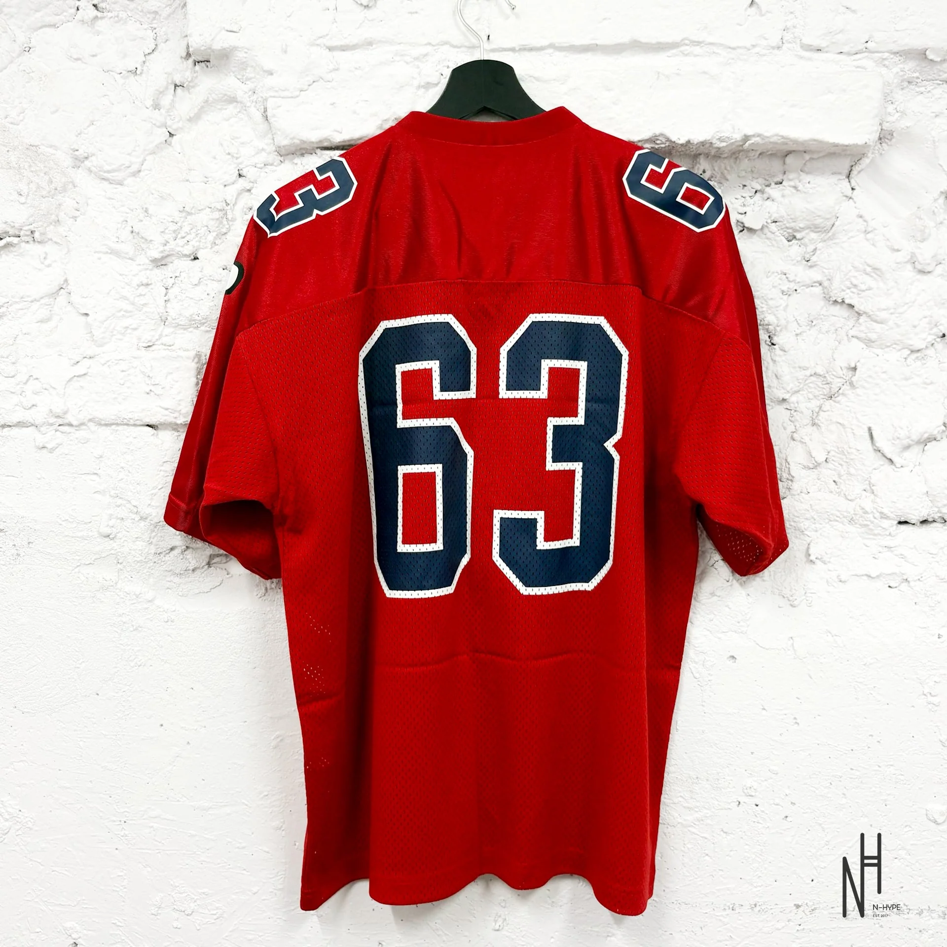 Supreme Bones Football Jersey Red - Image 2