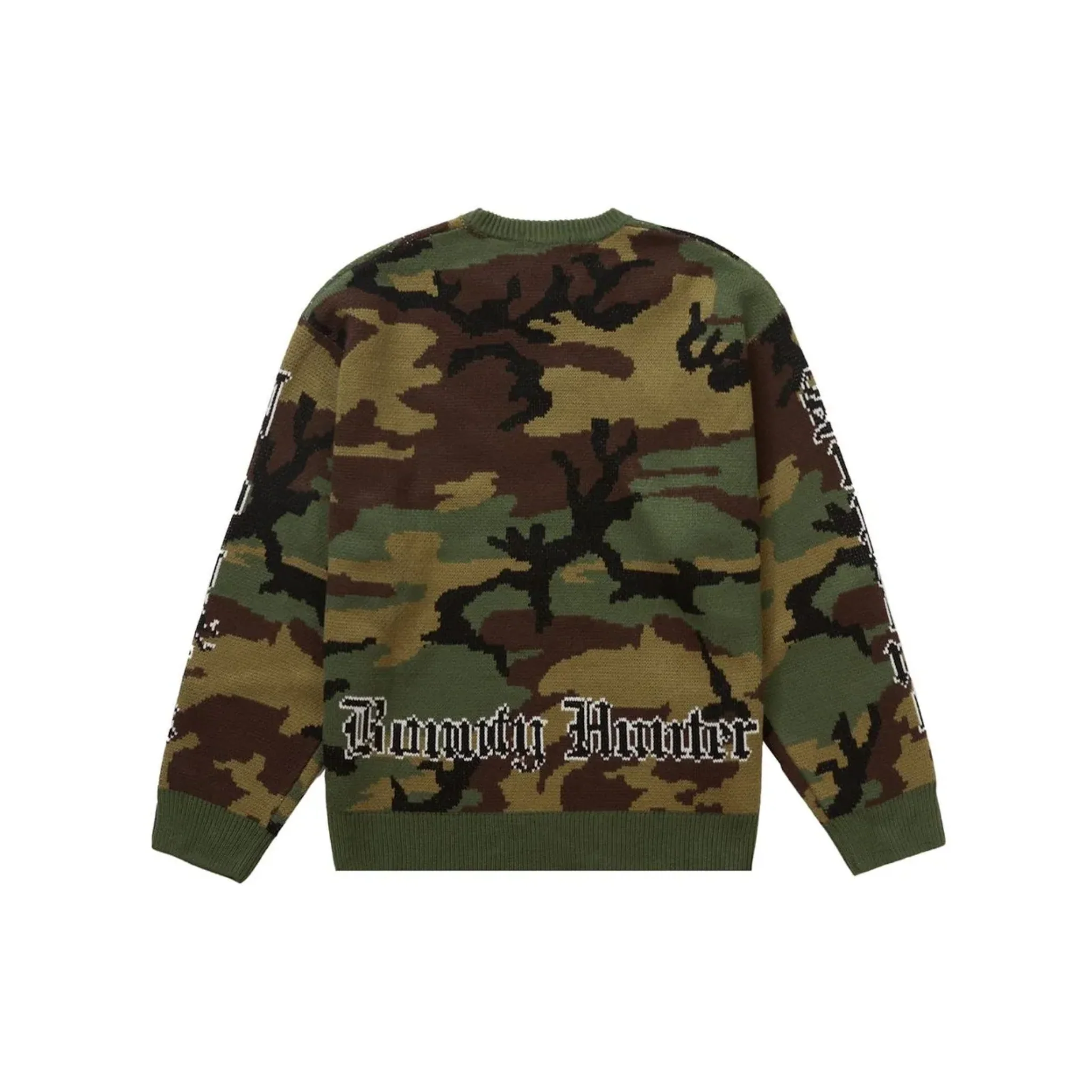 Supreme Bounty Hunter Sweater Woodland Camo - Image 2