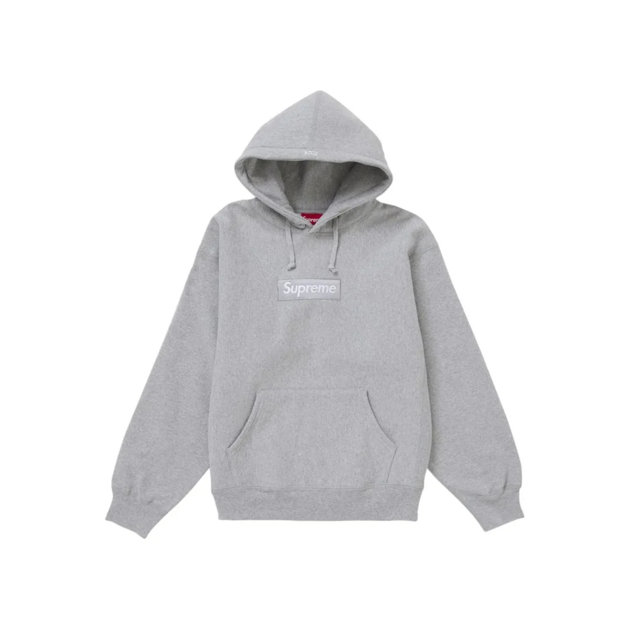 Supreme Box Logo Hooded Sweatshirt Sweatshirt (FW24) Ash Grey