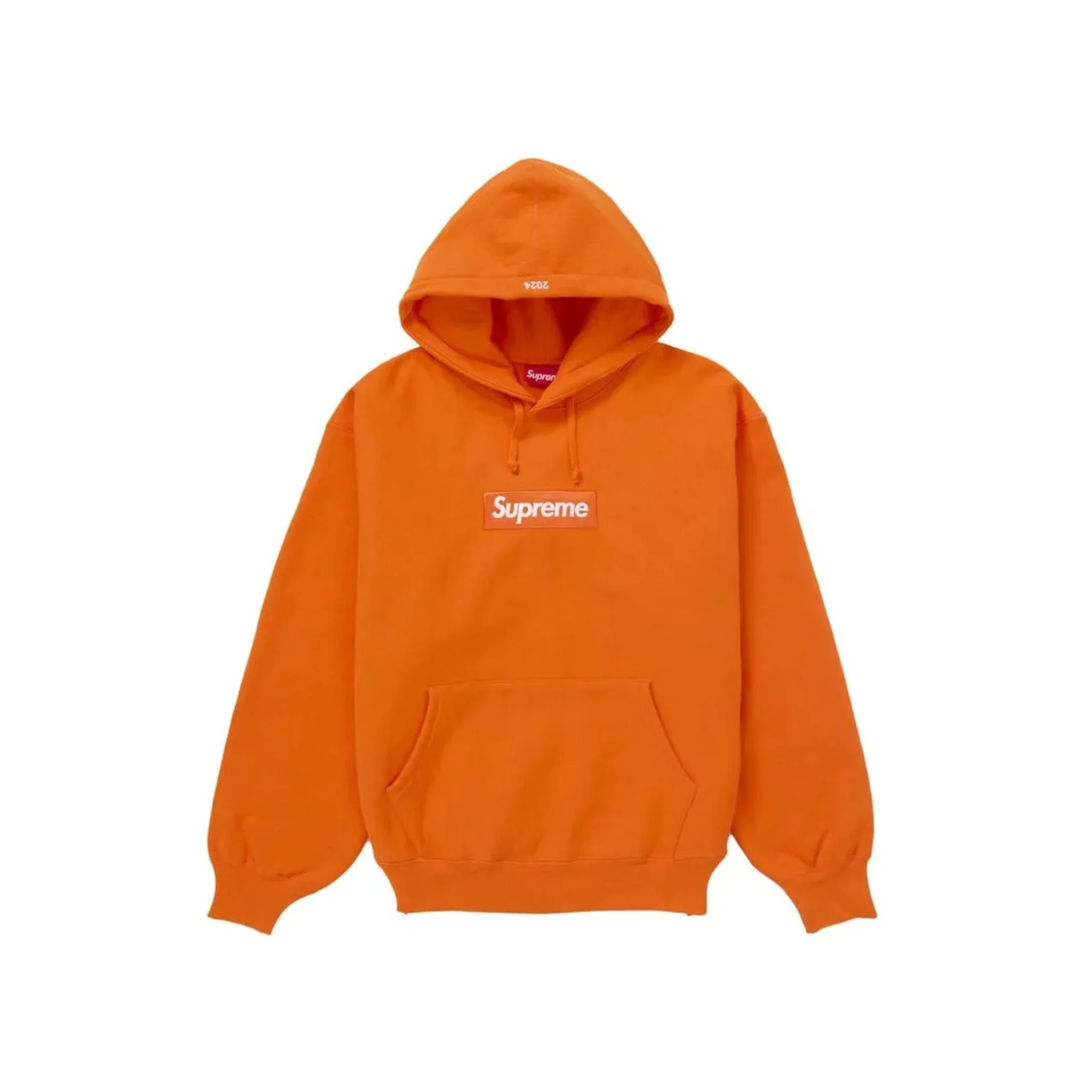 Supreme Box Logo Hooded Sweatshirt Sweatshirt (FW24) Orange