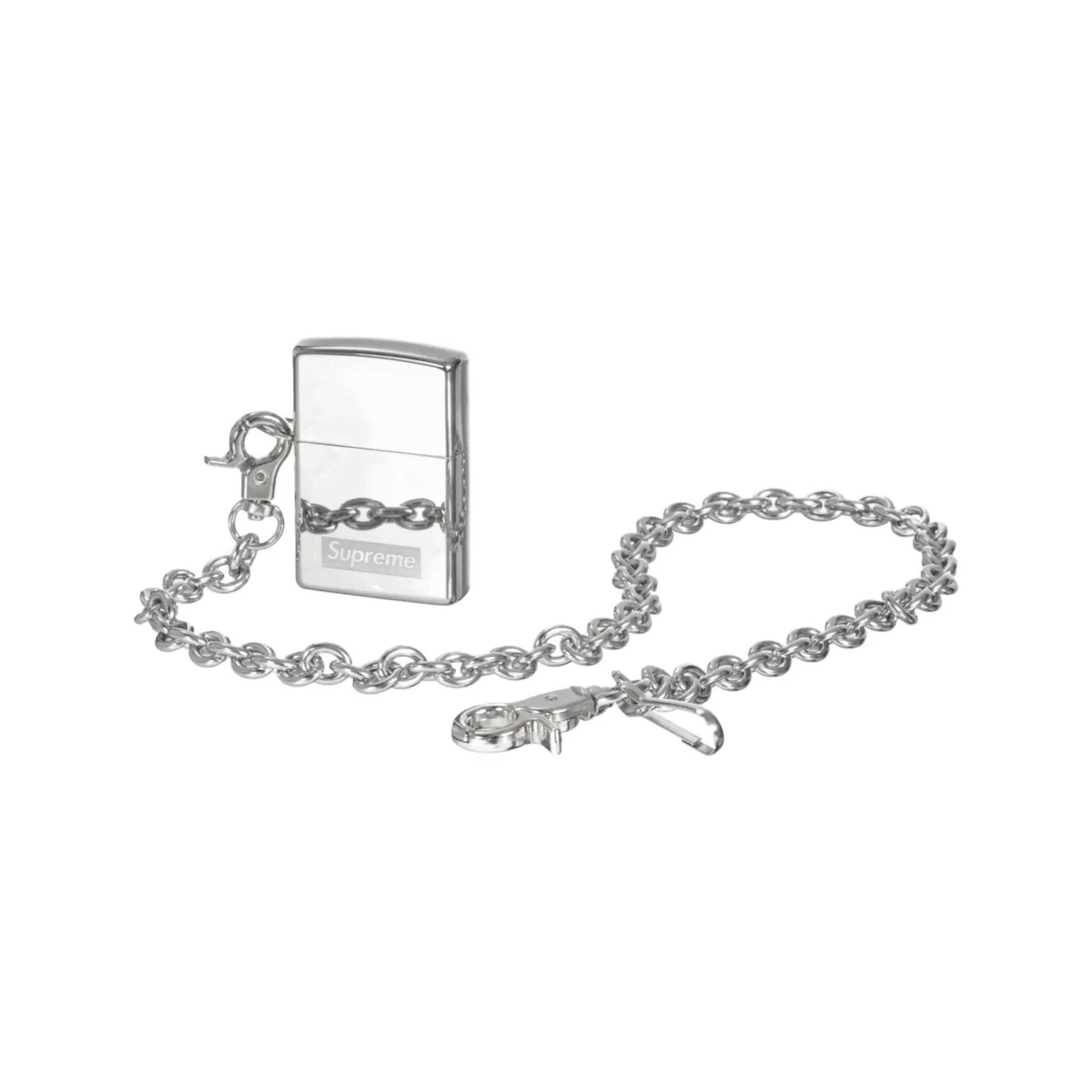 Supreme Chain Zippo Silver - Image 2
