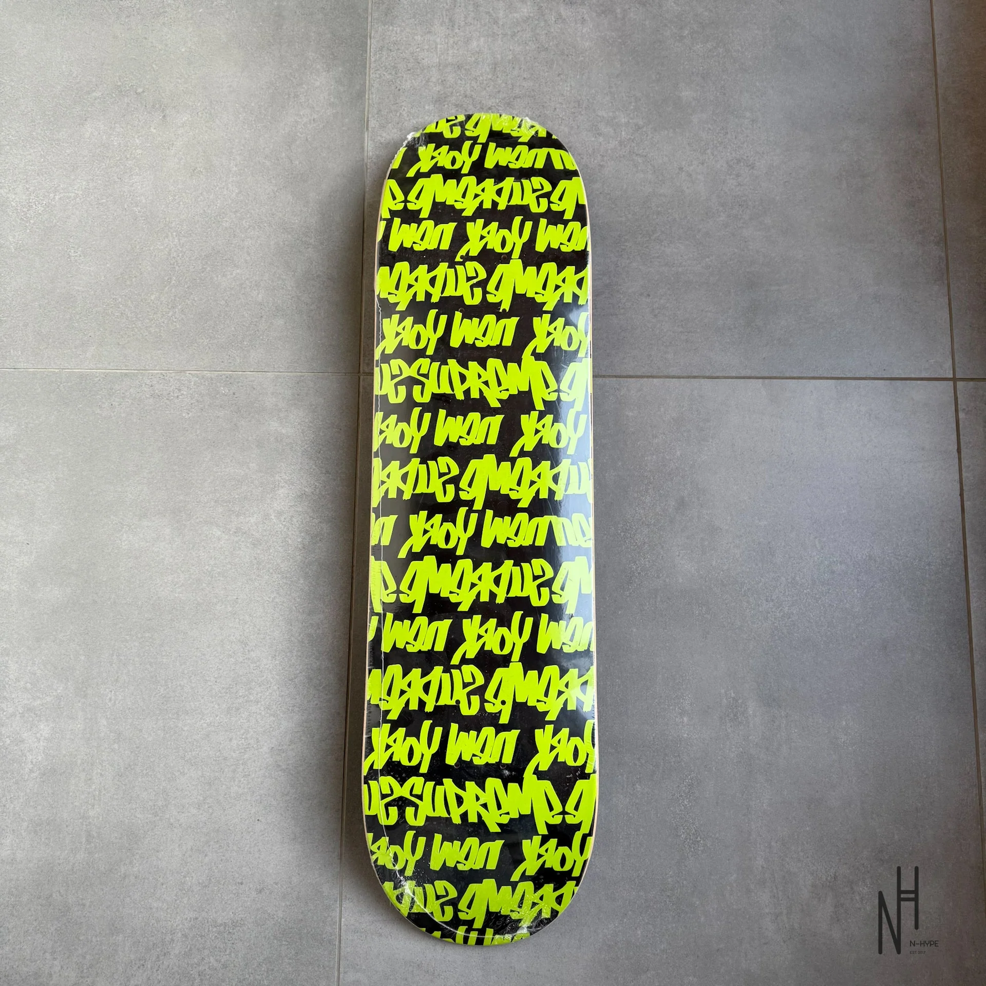 Supreme Fat Tip Skateboard Deck Black - Image 3