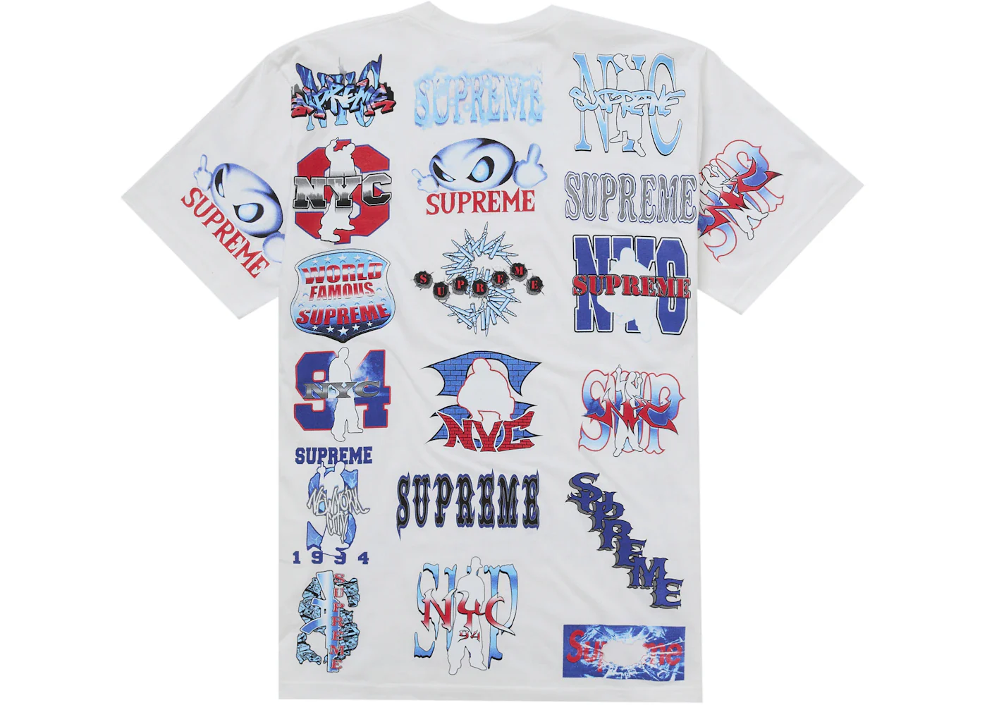 Supreme Flash Tee White - Image 2