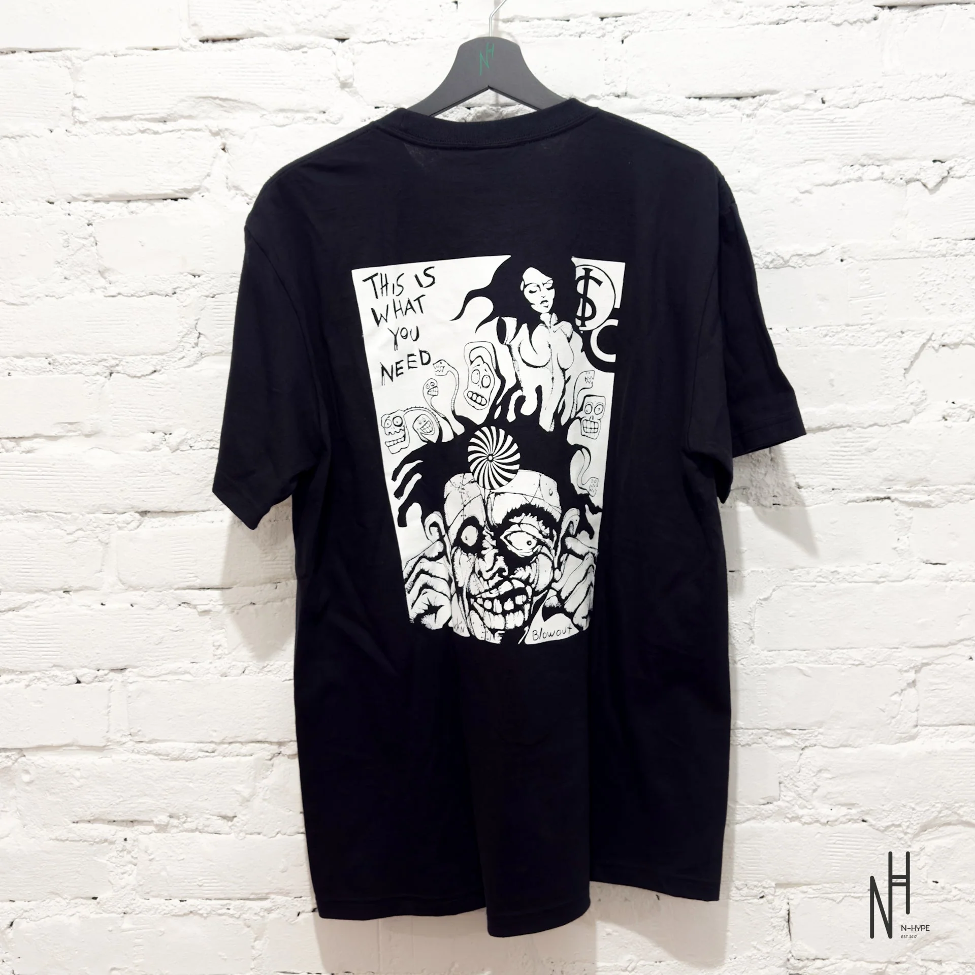 Supreme Fuckin Blowout Tee Black - Image 2