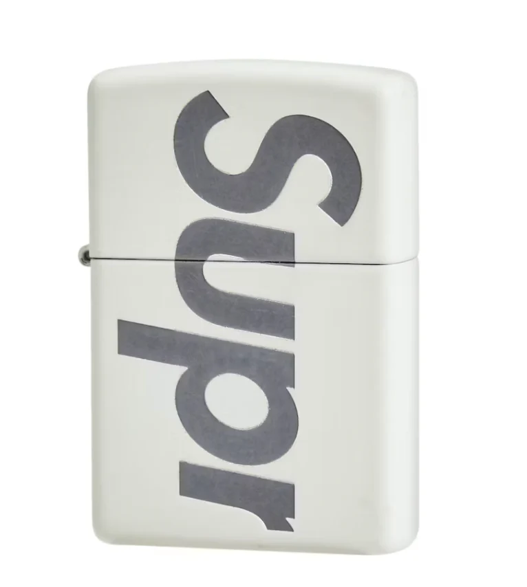 Supreme Glow In The Dark Zippo White - Image 2