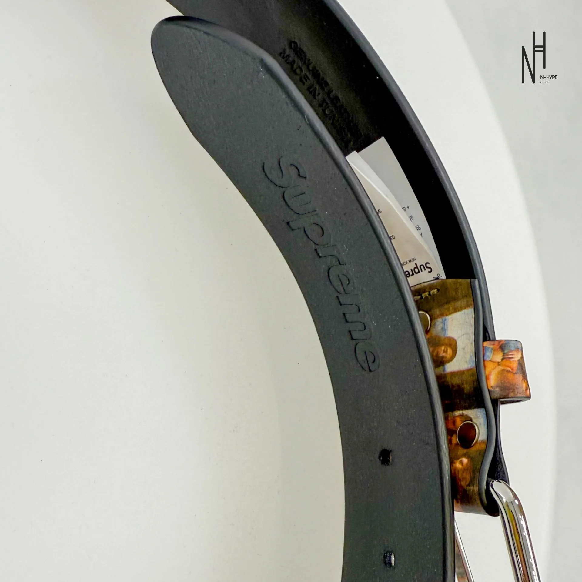 Supreme Last Supper Leather Belt Multicolor - Image 5