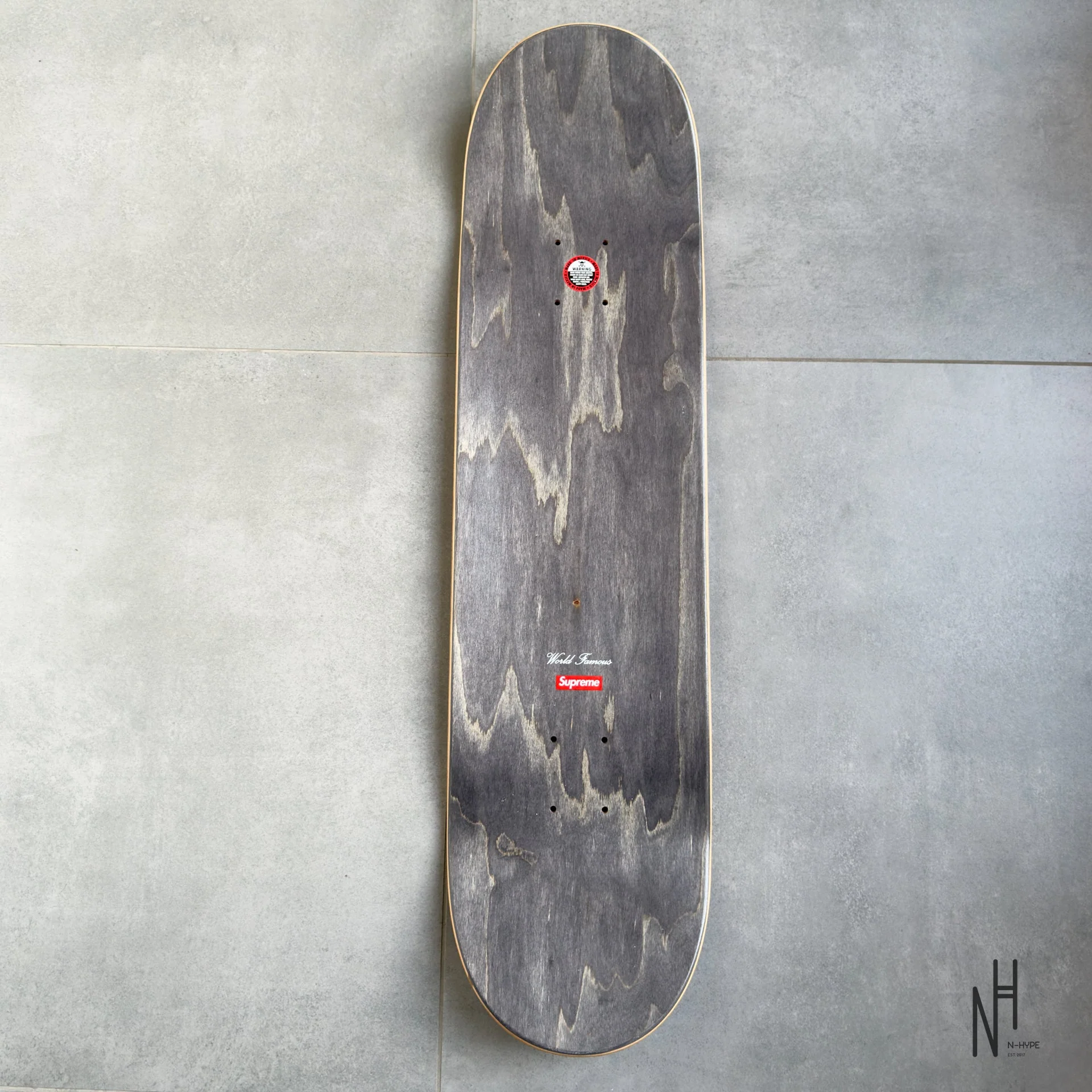 Supreme Lil Kim Skateboard Deck Silver - Image 4