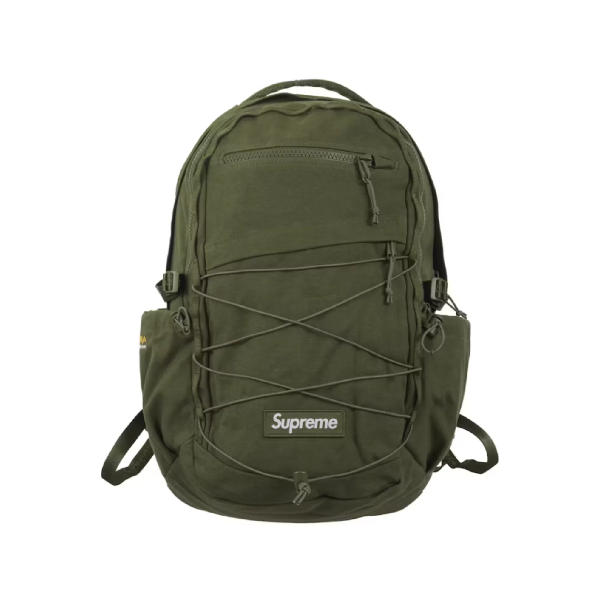 Supreme Logo Backpack (SS25) Olive - Image 2
