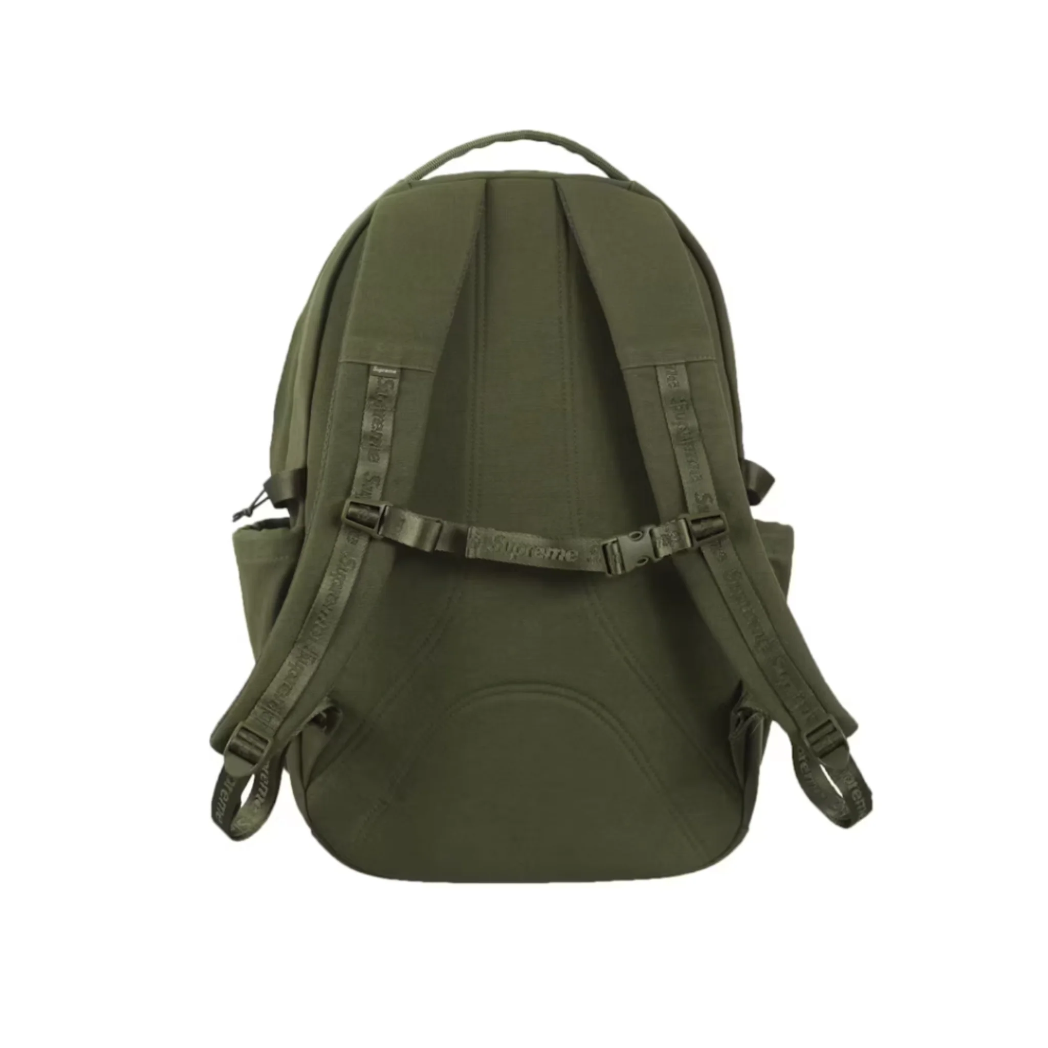 Supreme Logo Backpack (SS25) Olive - Image 3