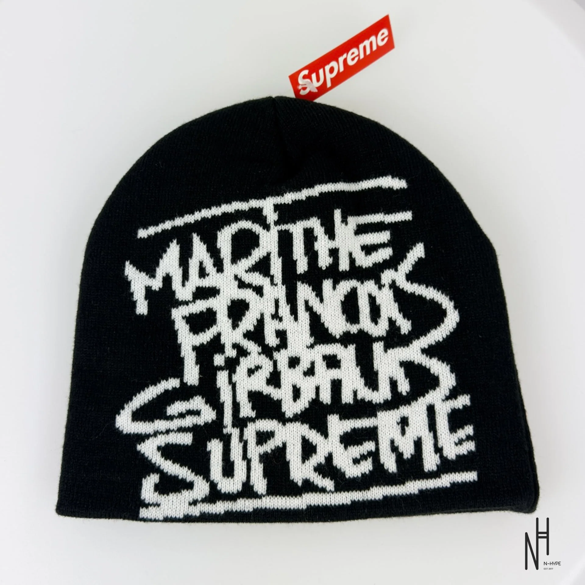 Supreme Marithé + François Girbaud Beanie Black - Image 3