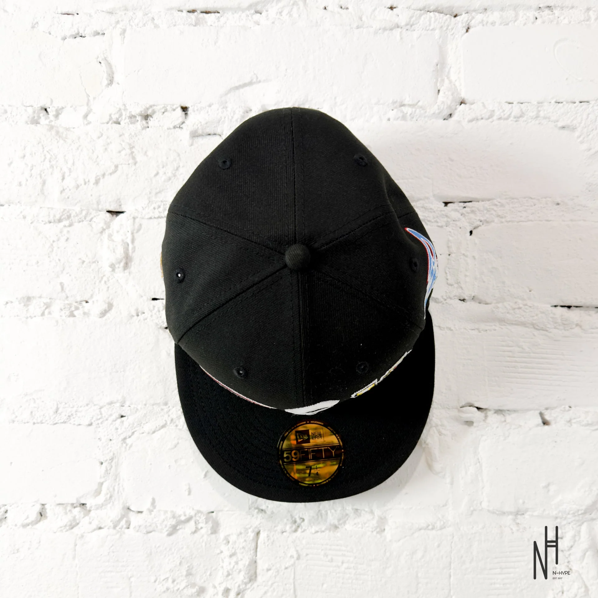 Supreme Mascots S Logo New Era 59Fifty Fitted Cap Black - Image 2
