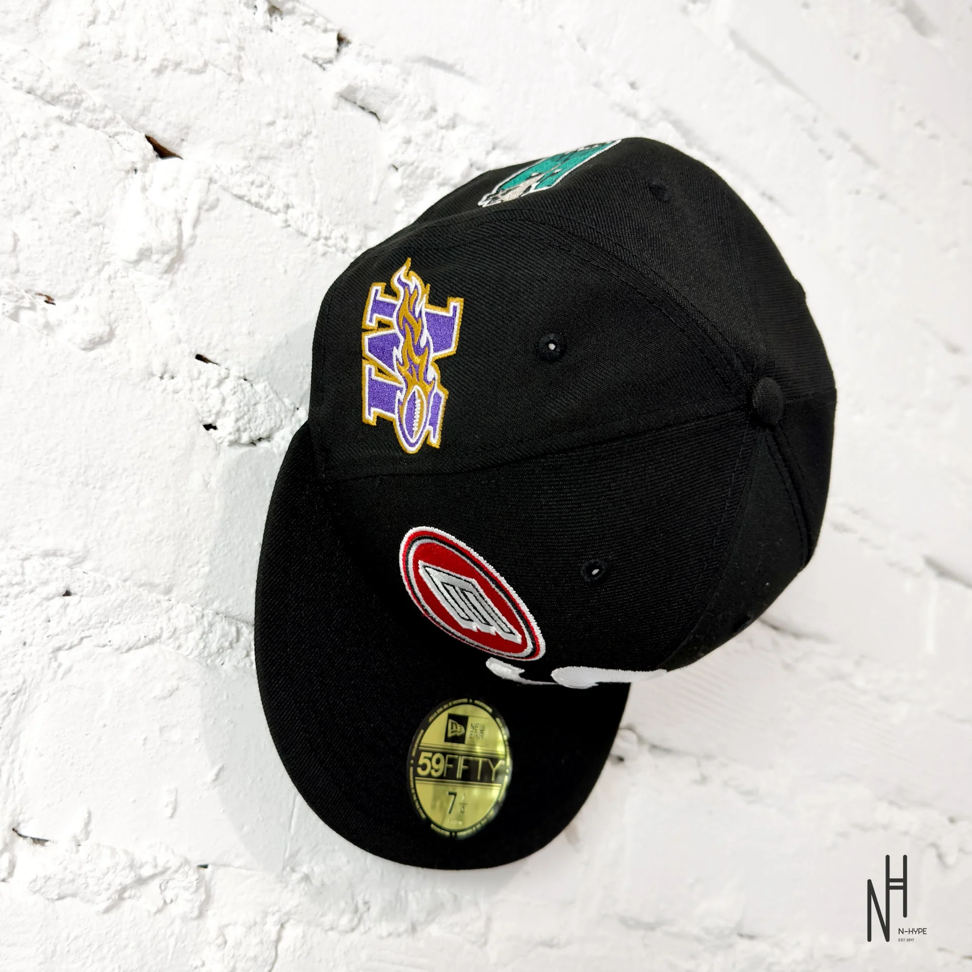 Supreme Mascots S Logo New Era 59Fifty Fitted Cap Black - Image 3