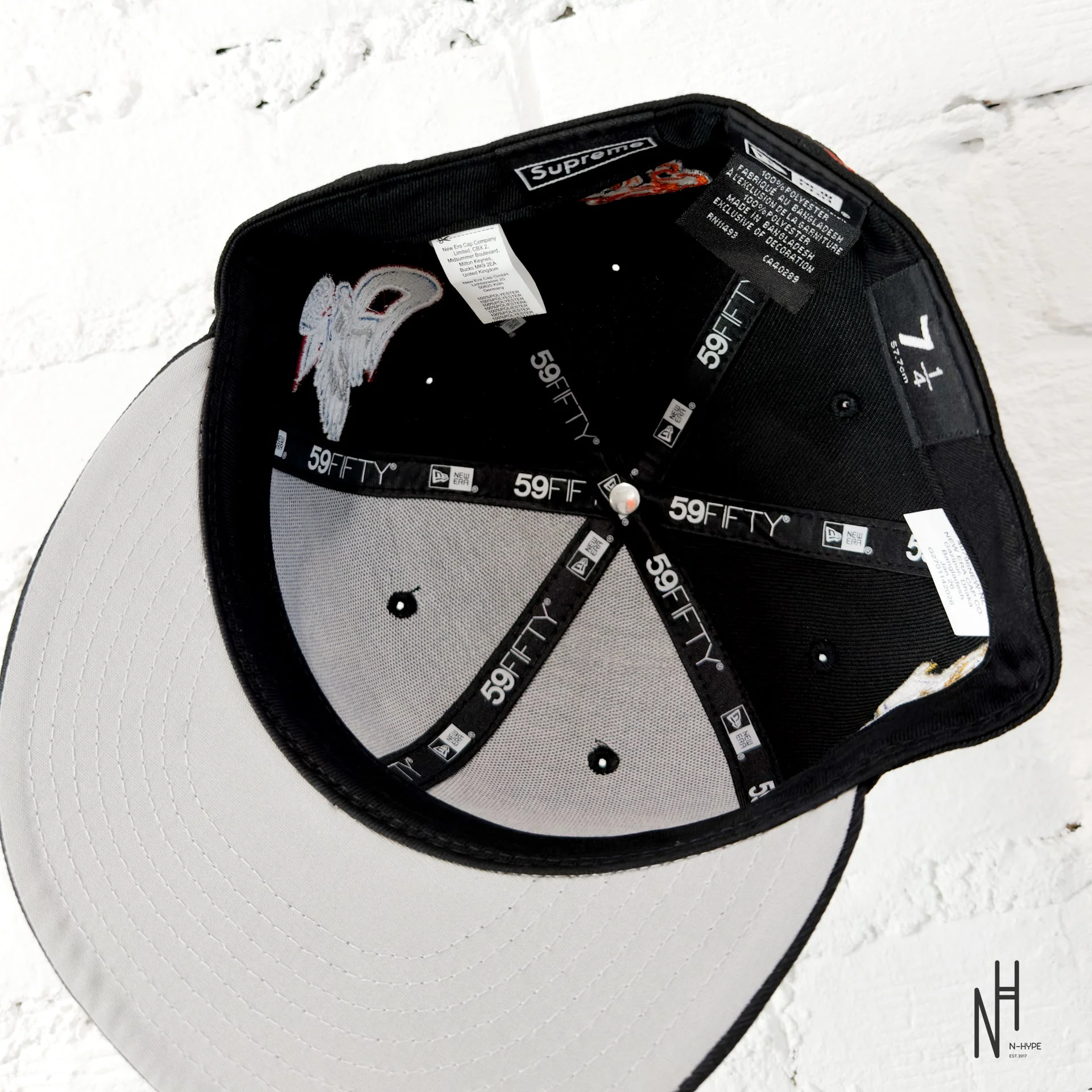 Supreme Mascots S Logo New Era 59Fifty Fitted Cap Black - Image 5