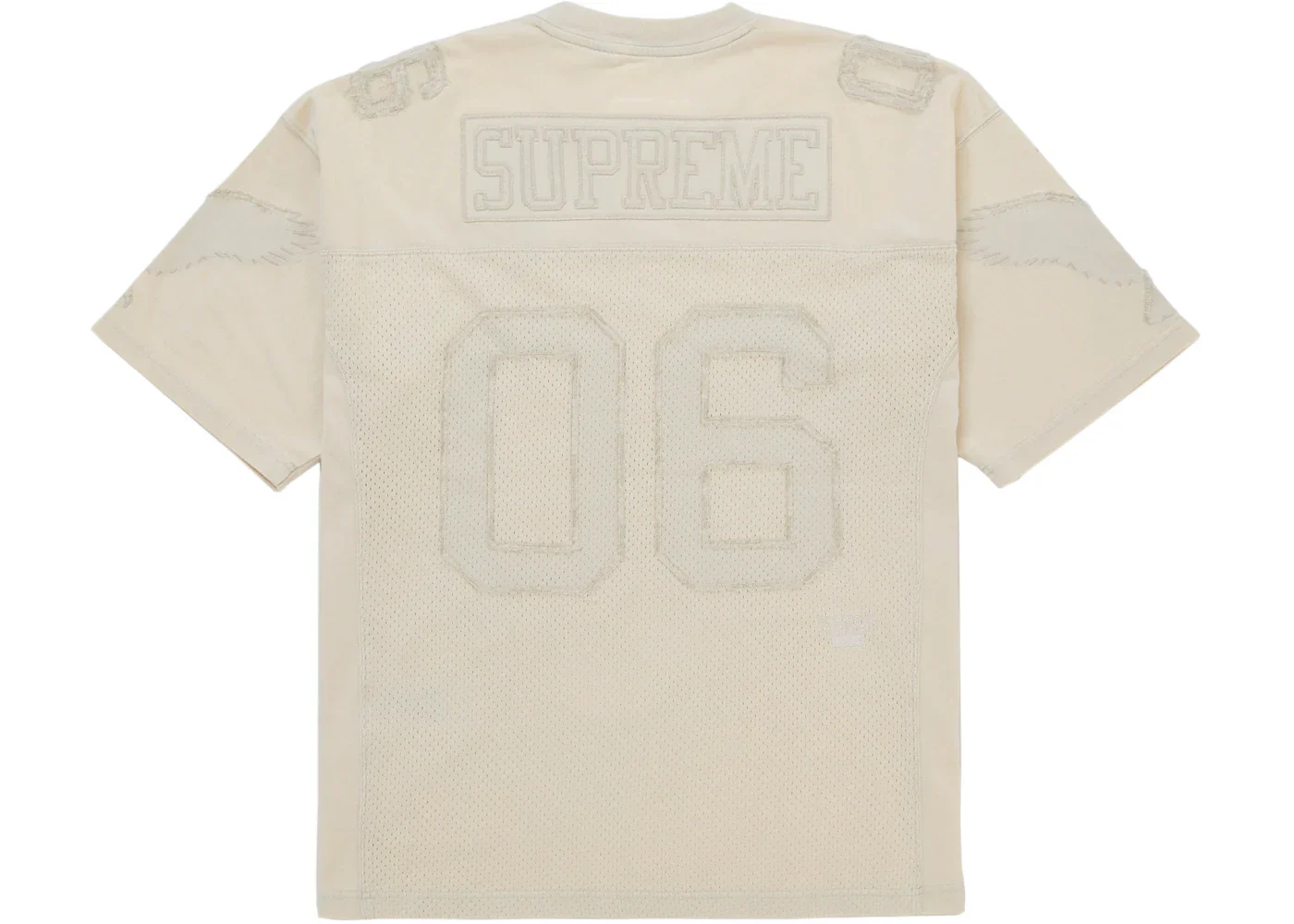 Supreme MM6 Maison Margiela Cotton Football Jersey White - Image 2