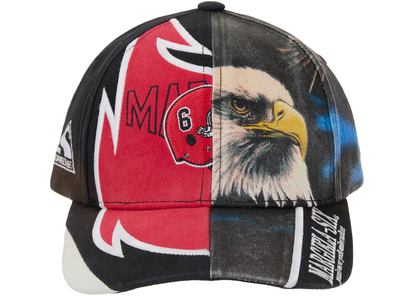 Supreme MM6 Maison Margiela Split 6-Panel Black - Image 2