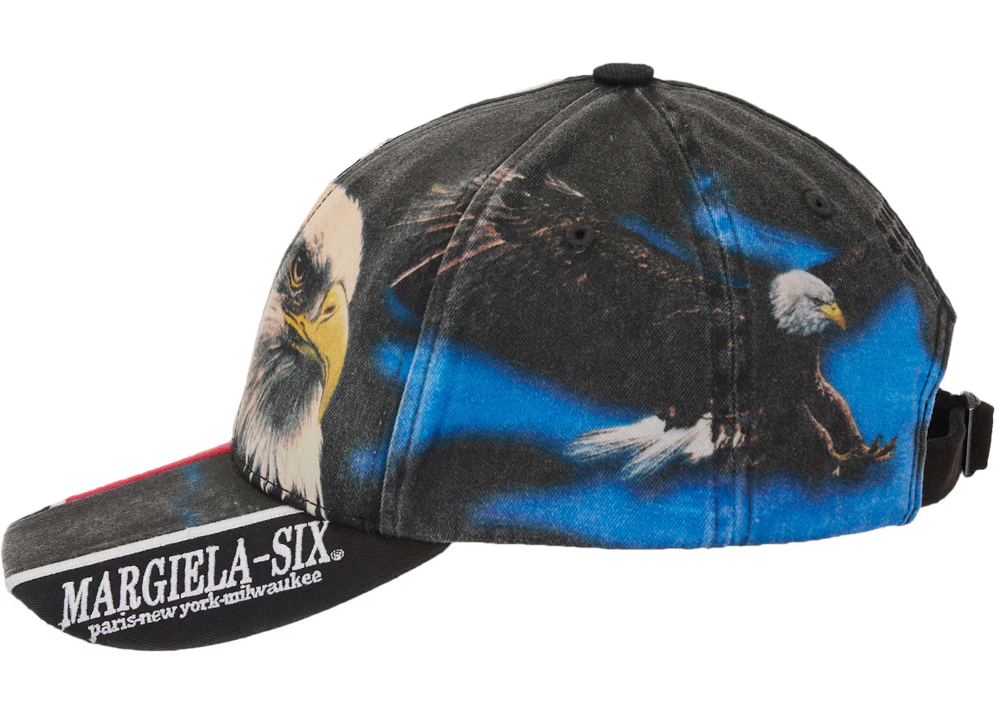 Supreme MM6 Maison Margiela Split 6-Panel Black - Image 4