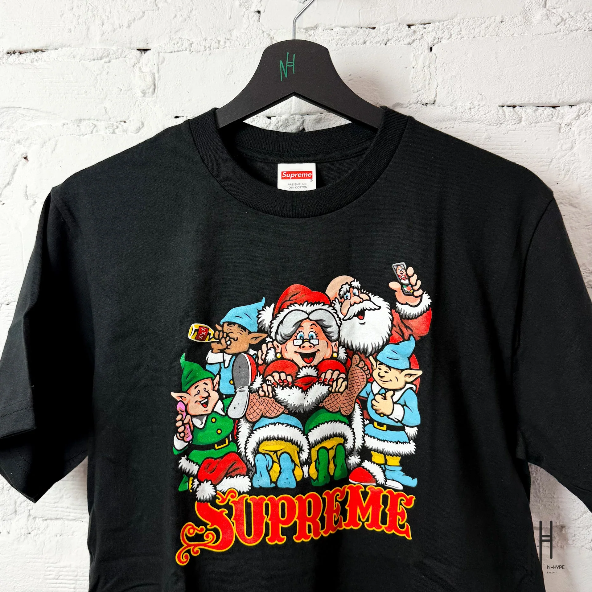 Supreme Naughty Tee Black - Image 2