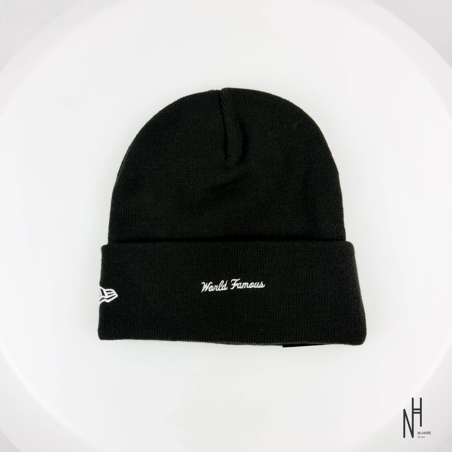 Supreme New Era Box Logo Beanie (FW25) Black - Image 4