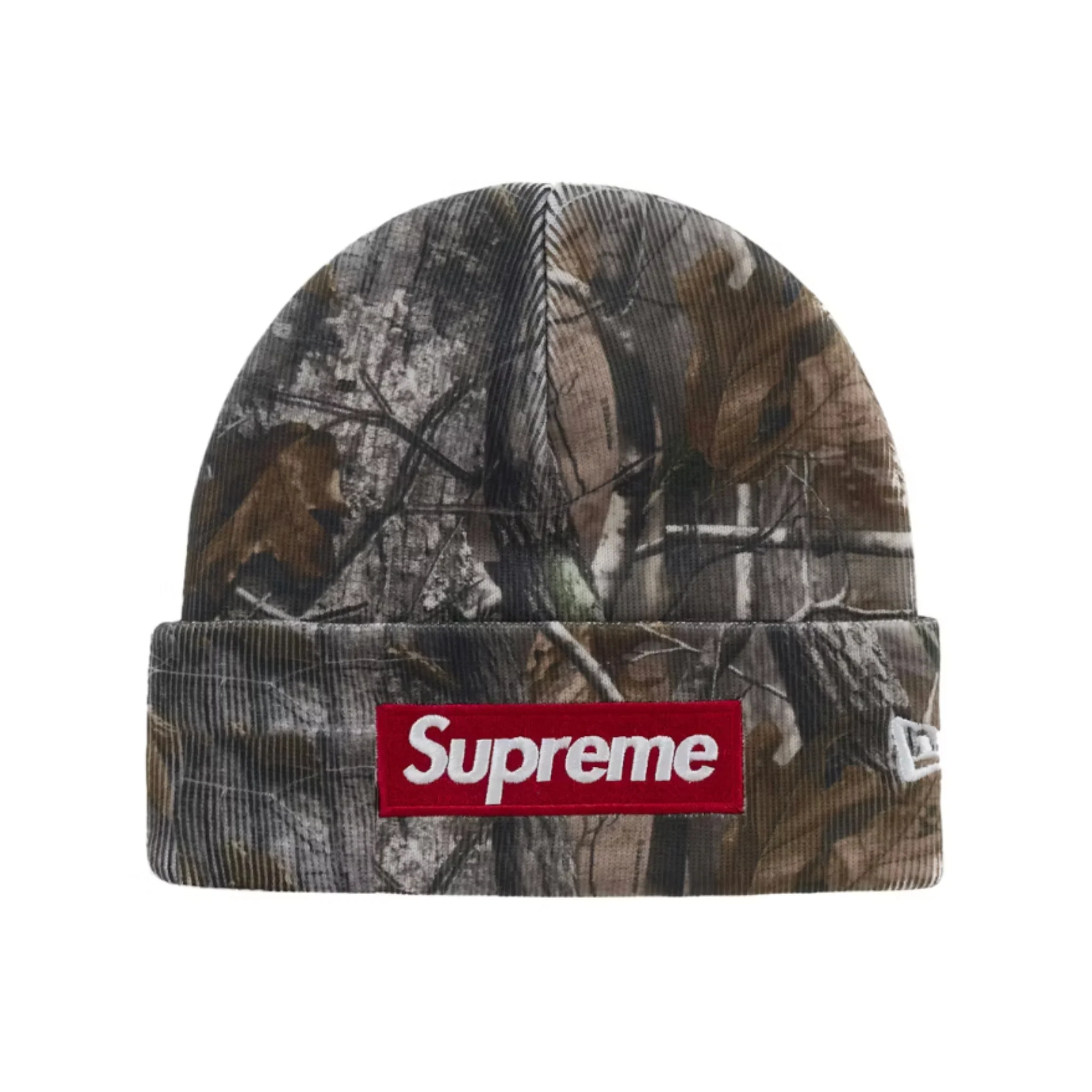 Supreme New Era Box Logo Beanie (FW25) Realtree AP Camo