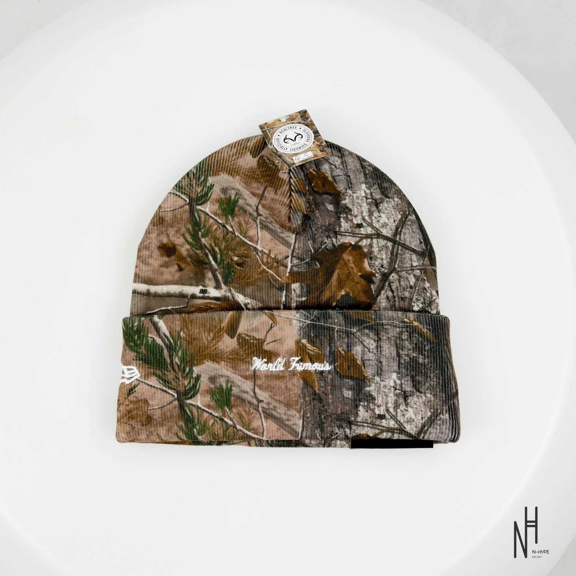 Supreme New Era Box Logo Beanie (FW25) Realtree AP Camo - Image 4