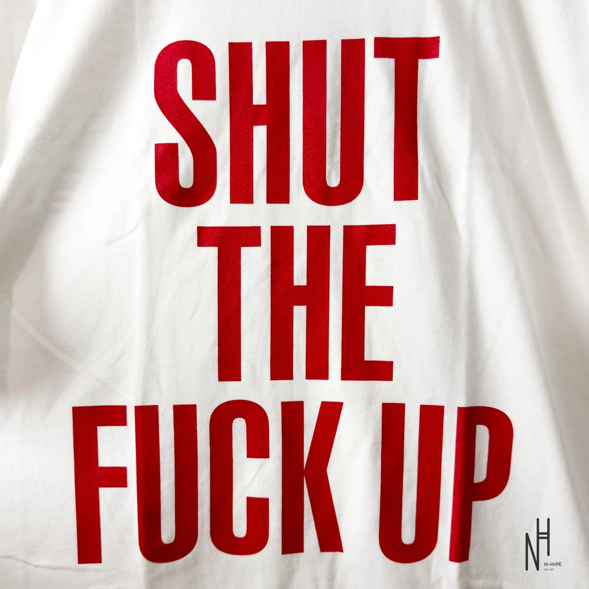 Supreme Number (N)ine Shut Up Tee White - Image 2