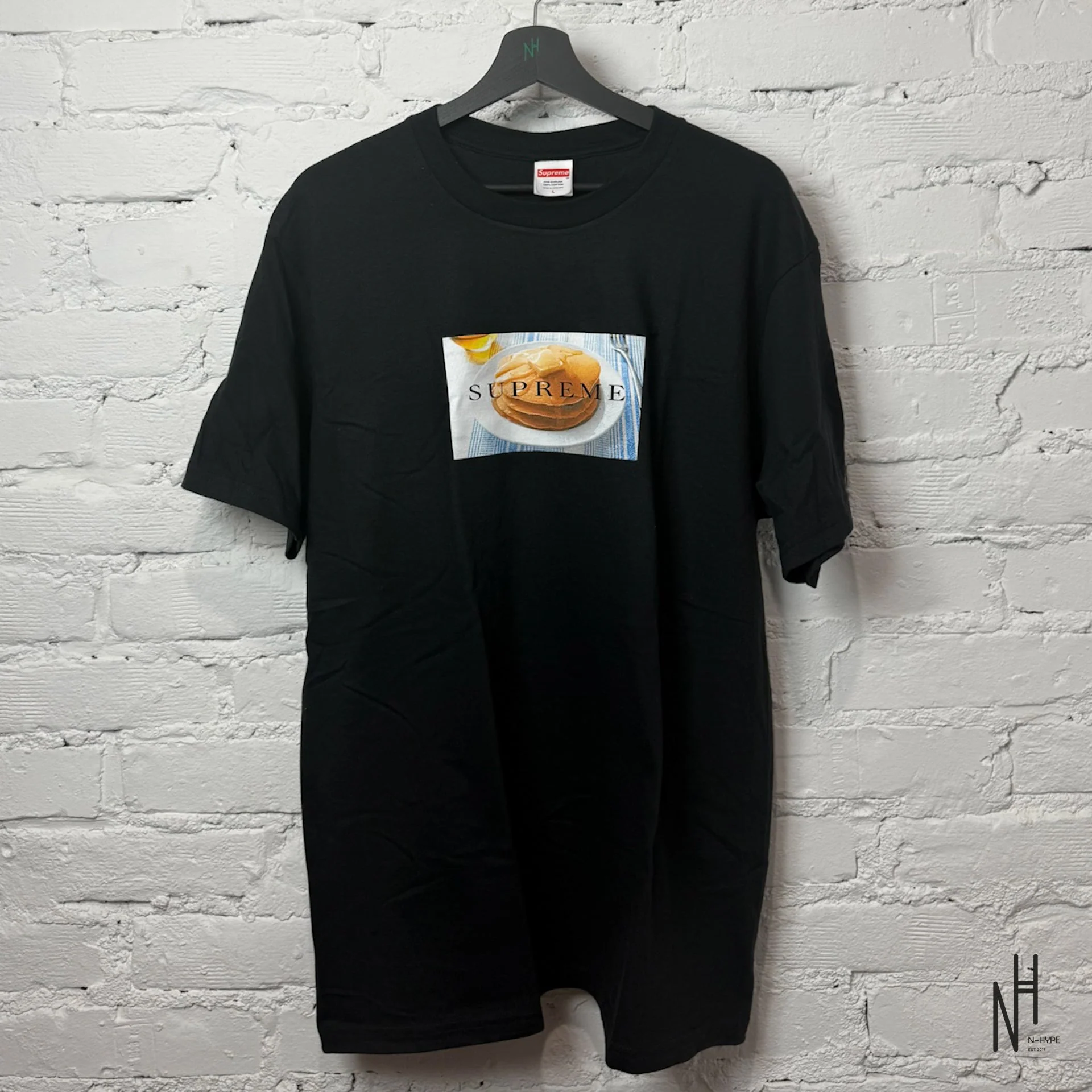 Supreme Pancakes Tee Black - Image 2