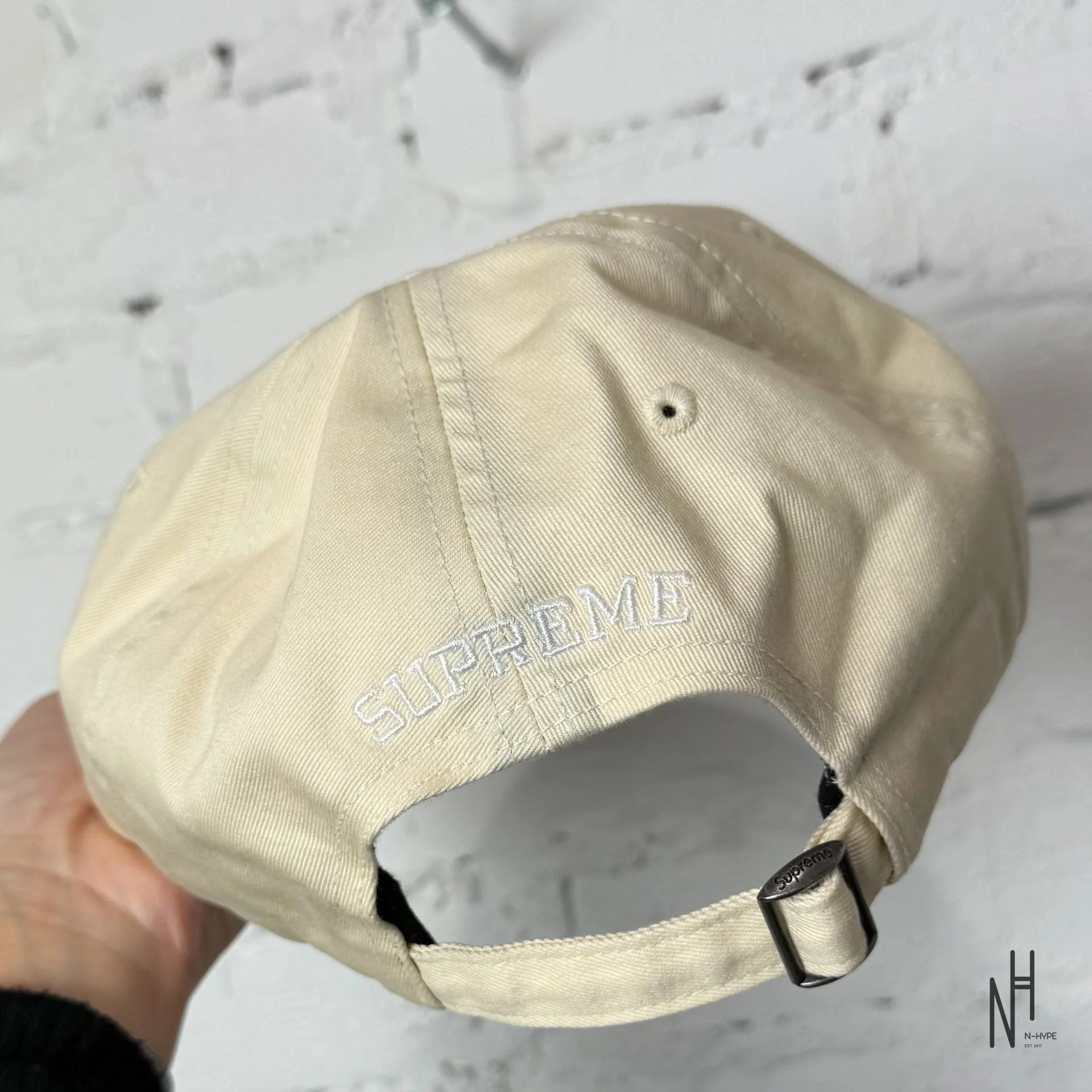 Supreme Pigment Print S Logo 6 Panel Stone - Image 3