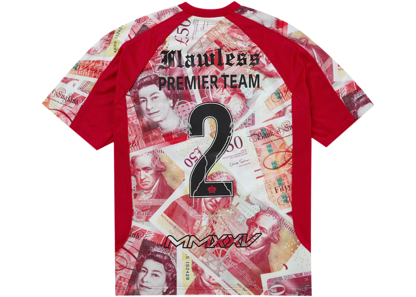 Supreme Pounds Soccer Jersey Red - Image 2