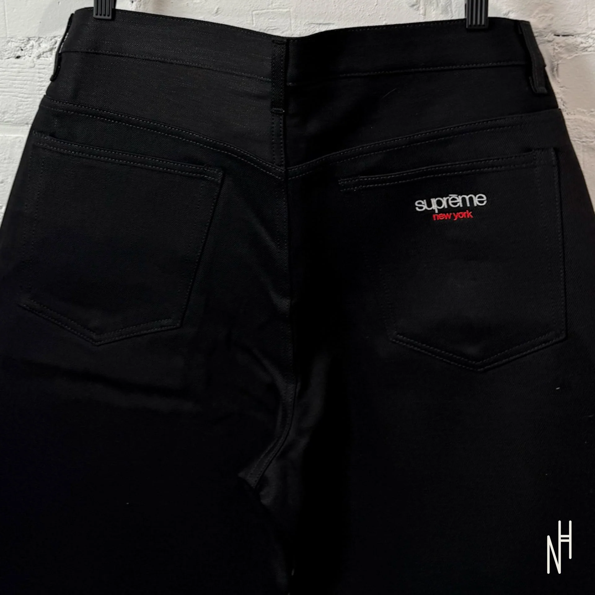 Supreme Rigid Baggy Selvedge Jean (SS25) Rigid Black - Image 6