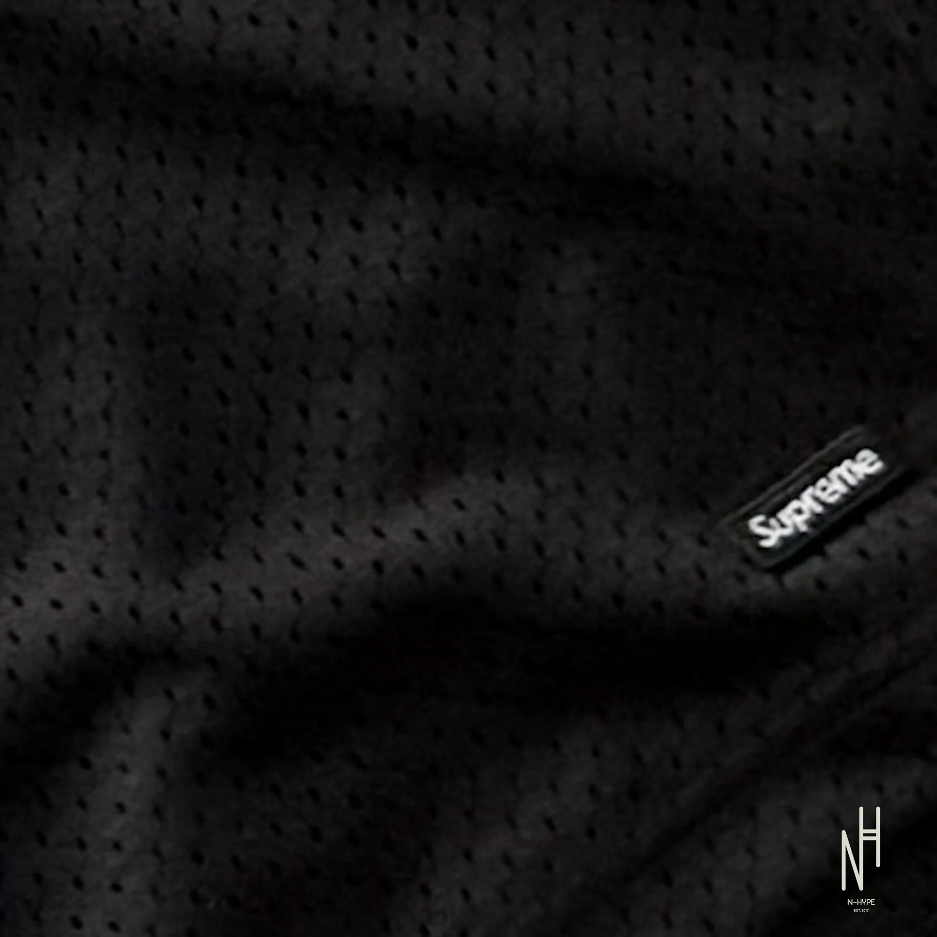 Supreme Small Box Baggy Mesh Short (SS25) Black - Image 4