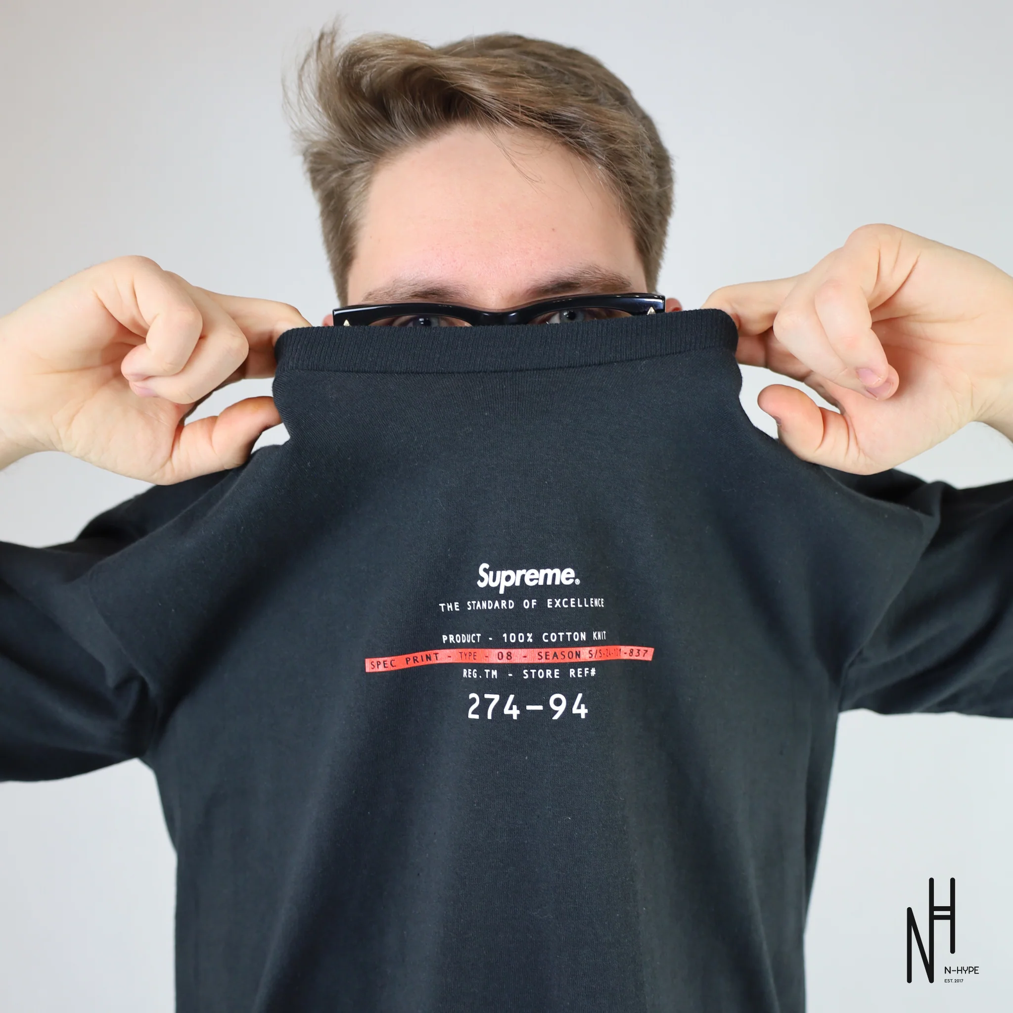 Supreme Standard Tee (SS24) Black - Image 2
