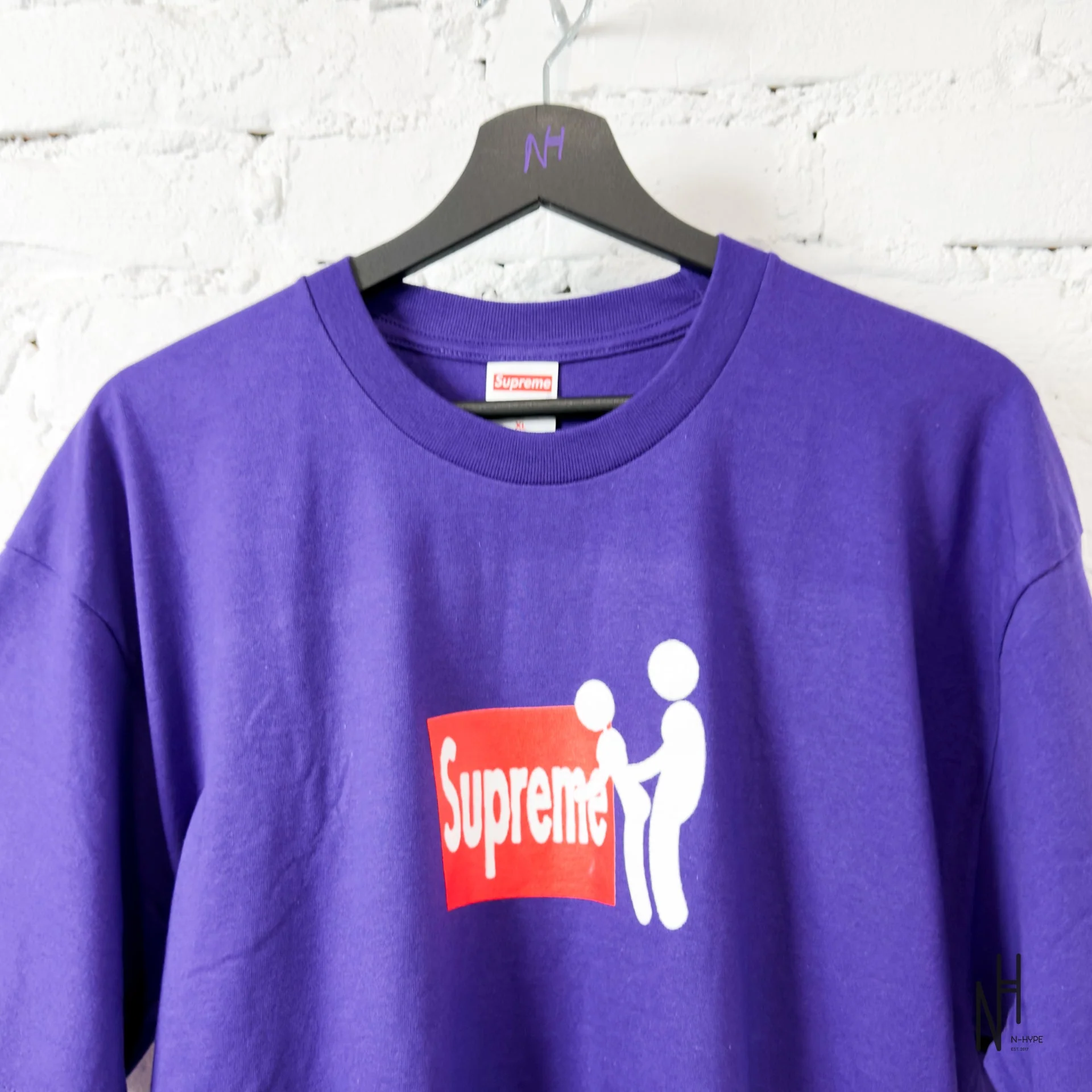 Supreme Stick Tee Purple - Image 2