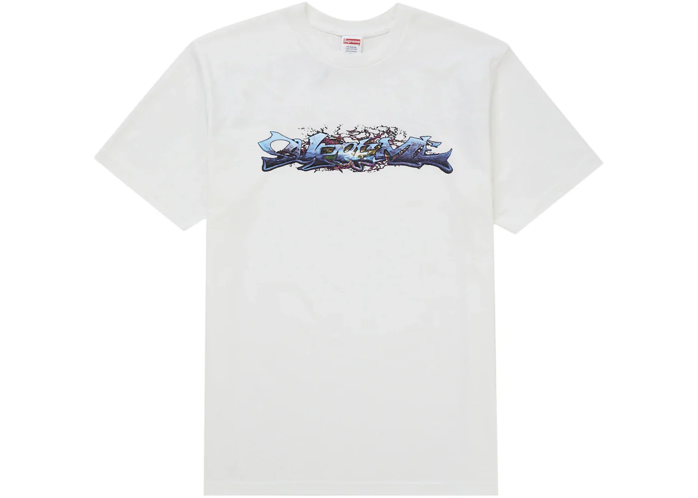Supreme Tag Tee White - Image 2