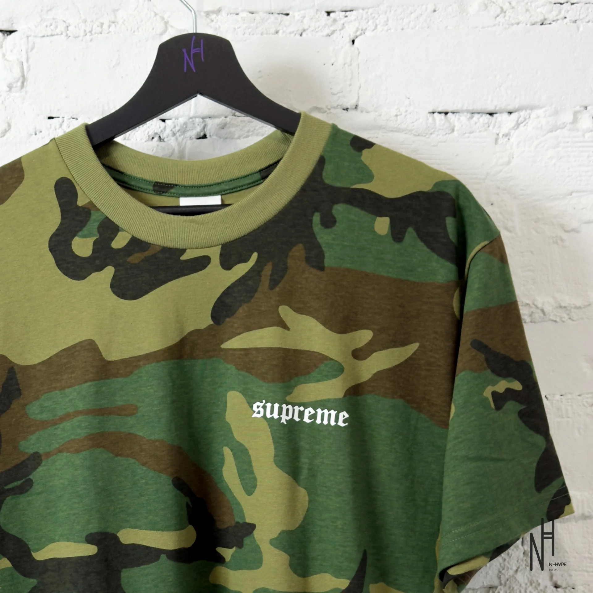 Supreme Target Tee Woodland Camo - Image 2
