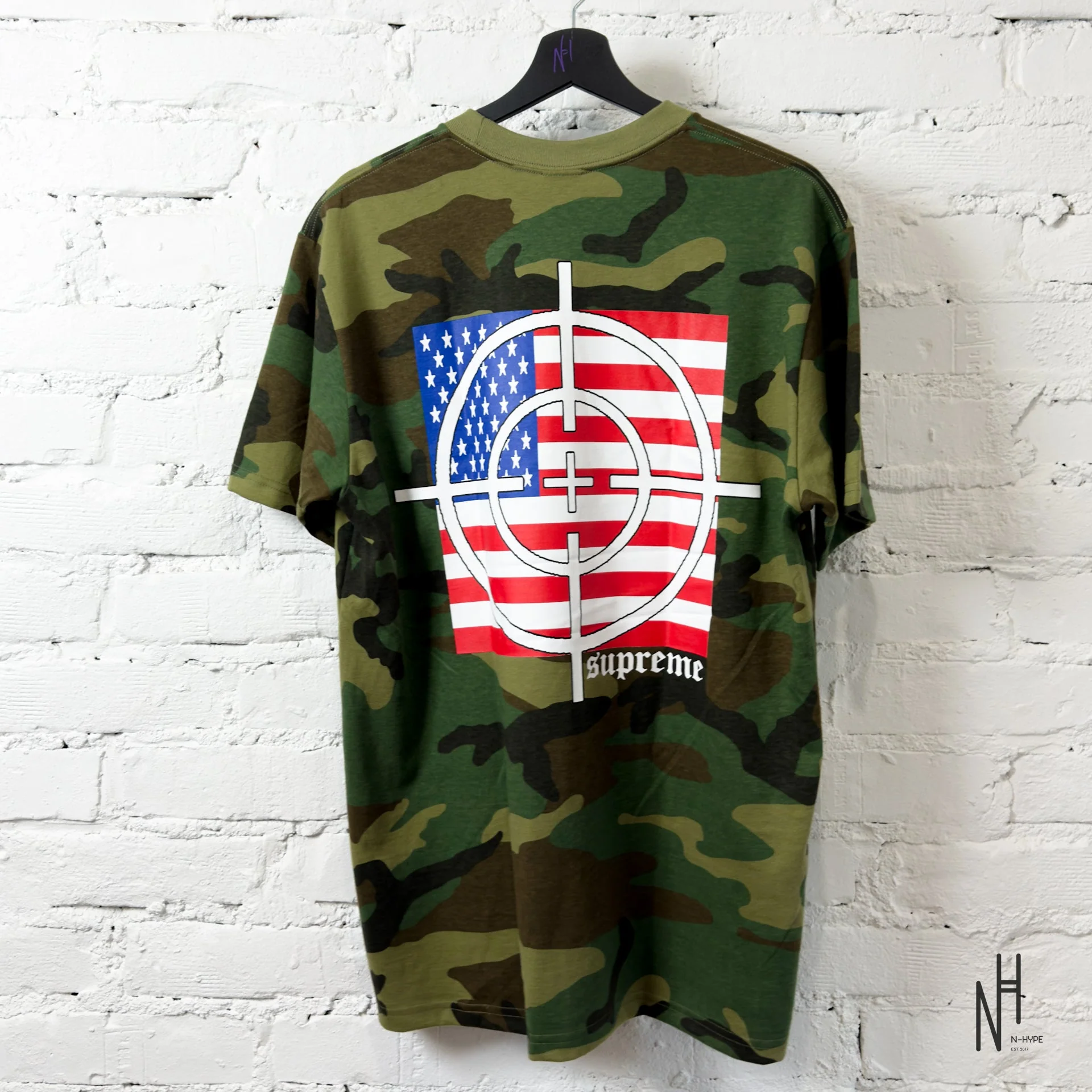 Supreme Target Tee Woodland Camo - Image 3